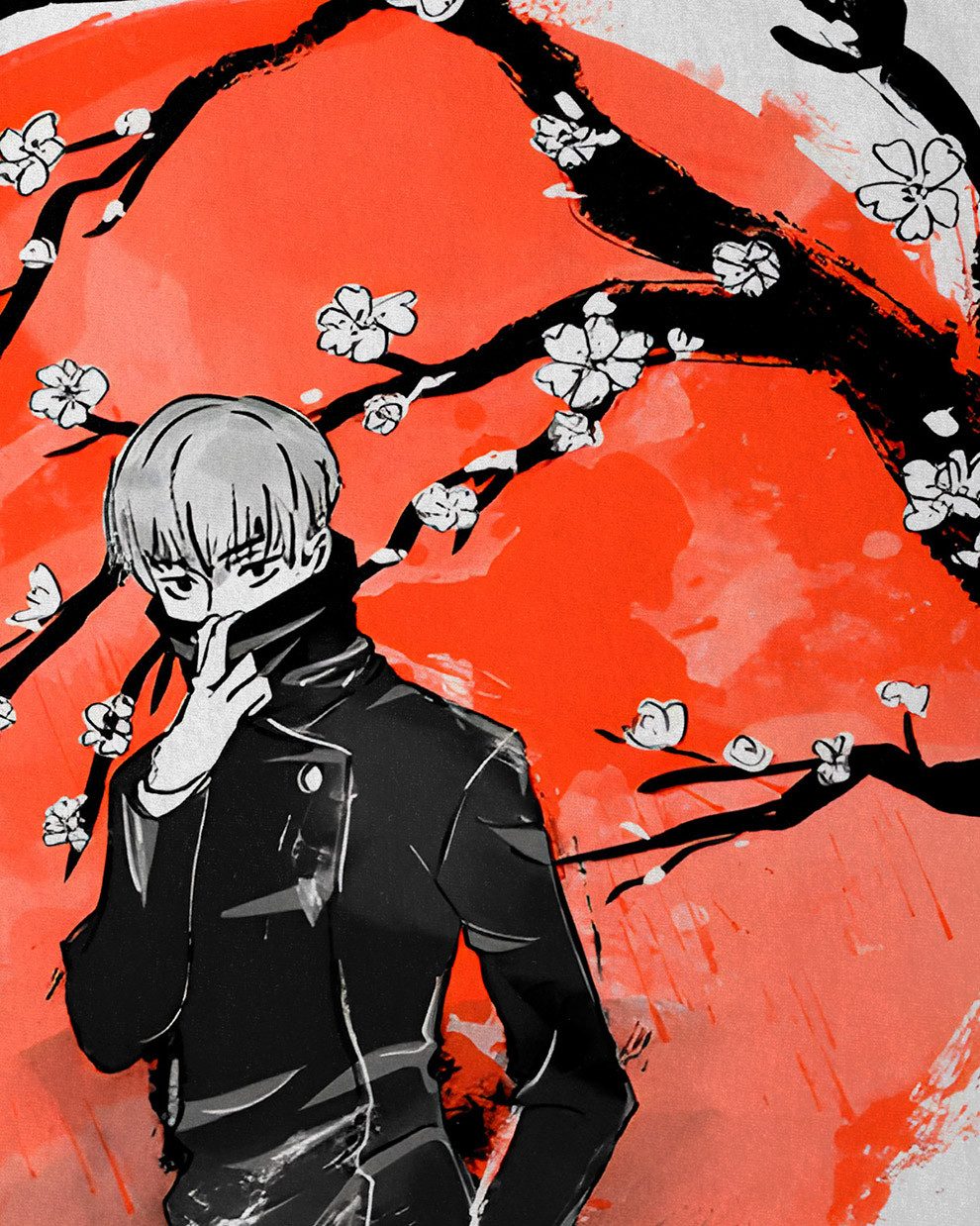 style3 T-Shirt Inked Inumaki jujutsu kaisen anime japan manga günstig online kaufen