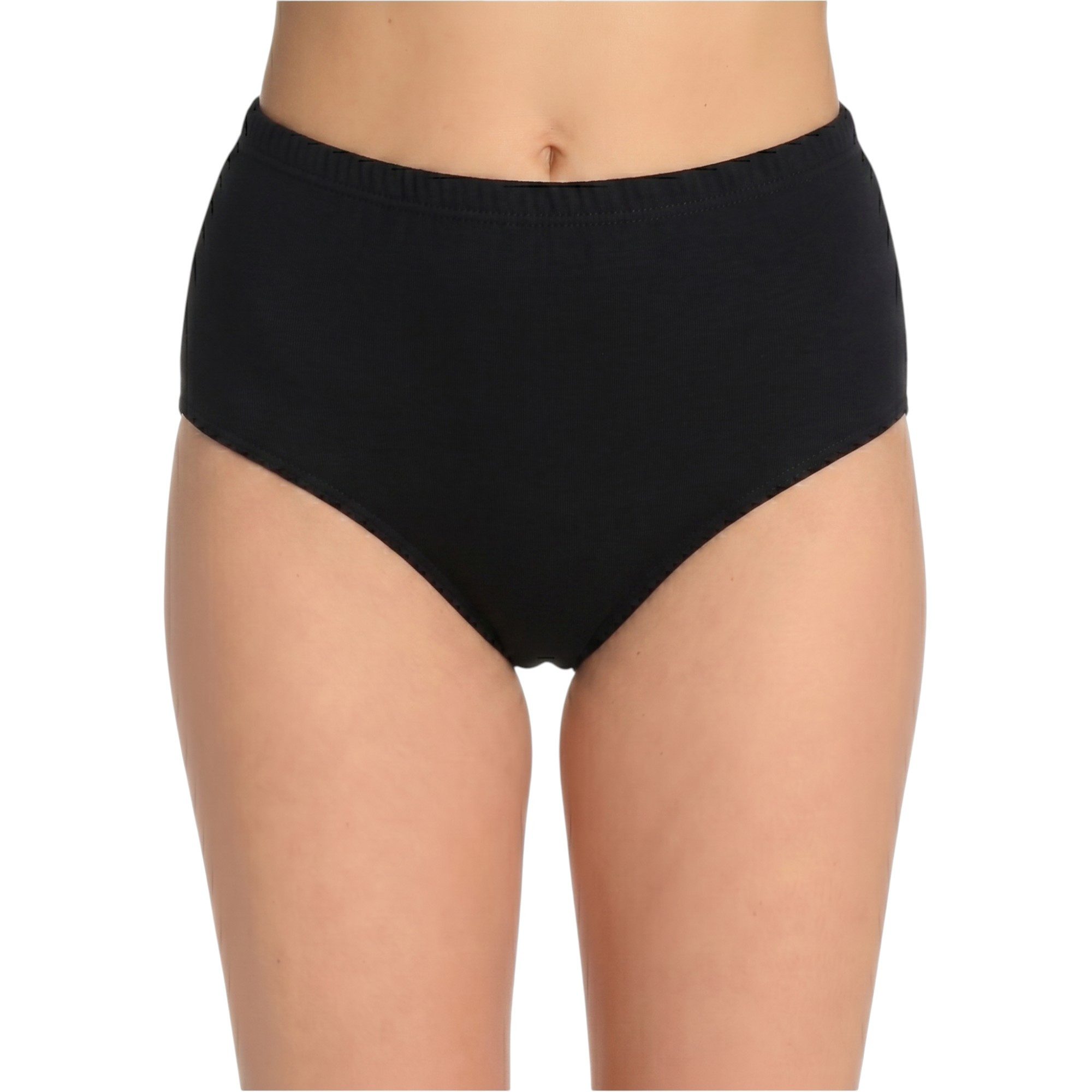 Seher/Tutku Slip Damen 6er 10er Pack – Retro-Slip 100% Baumwolle hoher Bund S-4XL (6-St., 6er- oder 10er-Pack) Hohe Taille für zusätzlichen Komfort