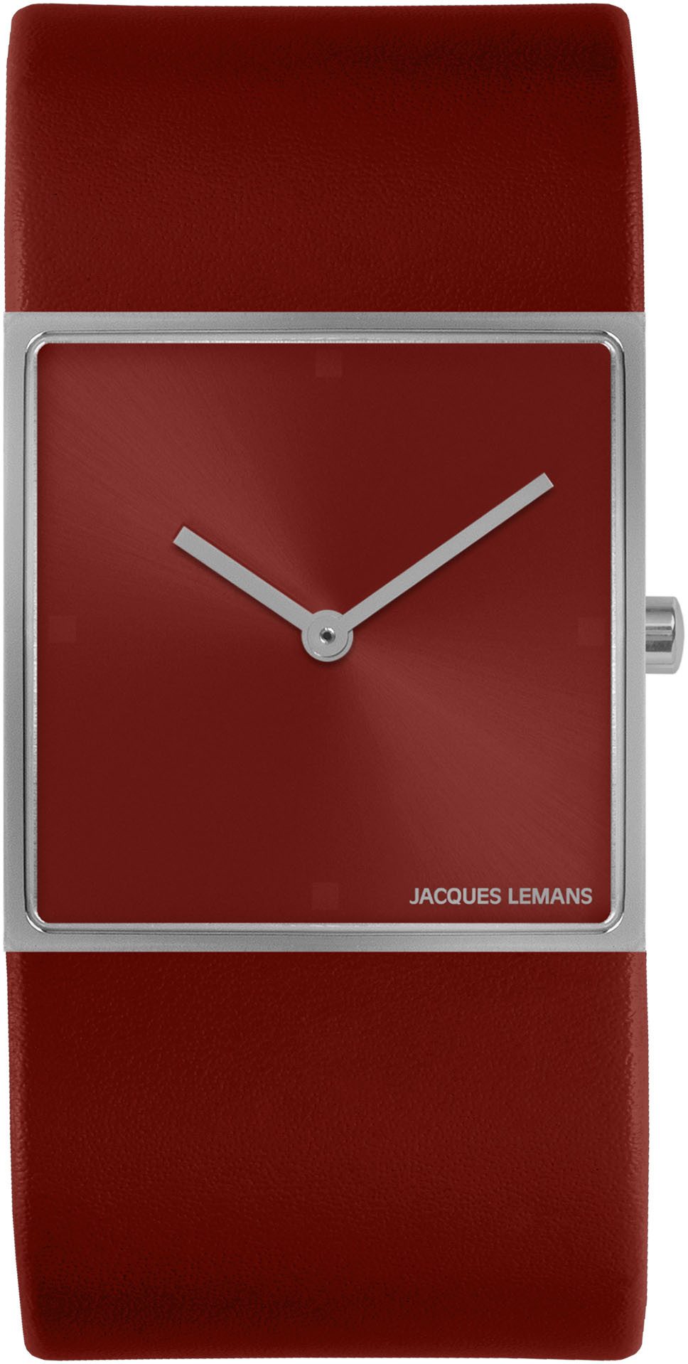 Jacques Lemans Quarzuhr Design Collection 1-2057E, Armbanduhr, Damenuhr, Herrenuhr, gehärtetes Crystexglas, Lederarmband