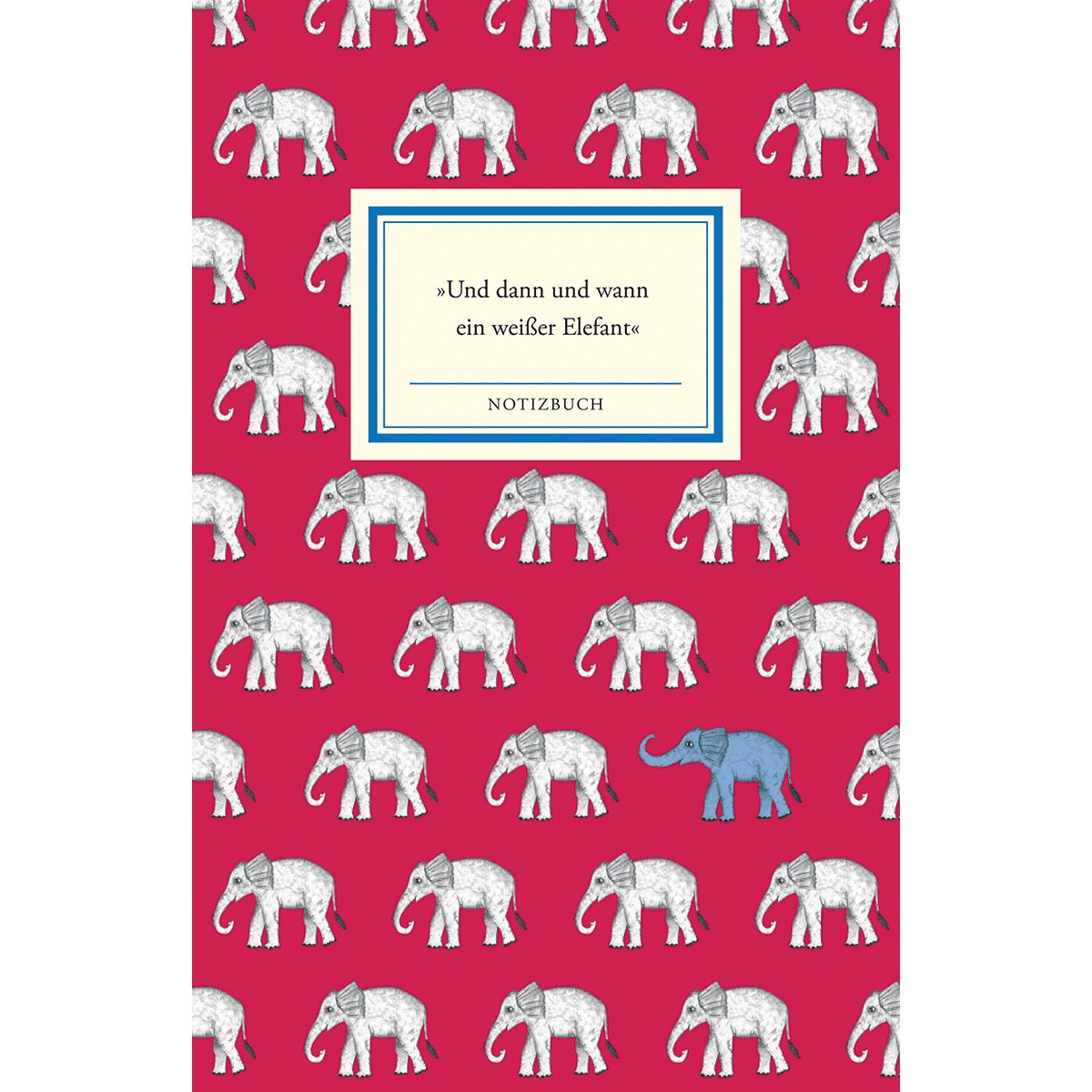 Notizbuch IB Notizbuch: »Und dann und wann ein weißer Elefant«, Das perfekte