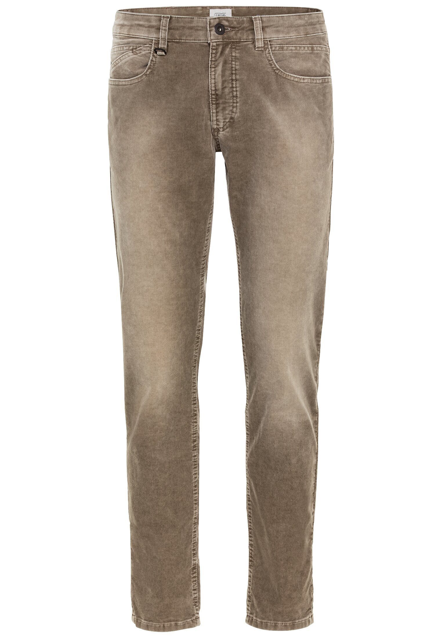 camel active Cordhose Slim Fit 5-Pocket Cordhose