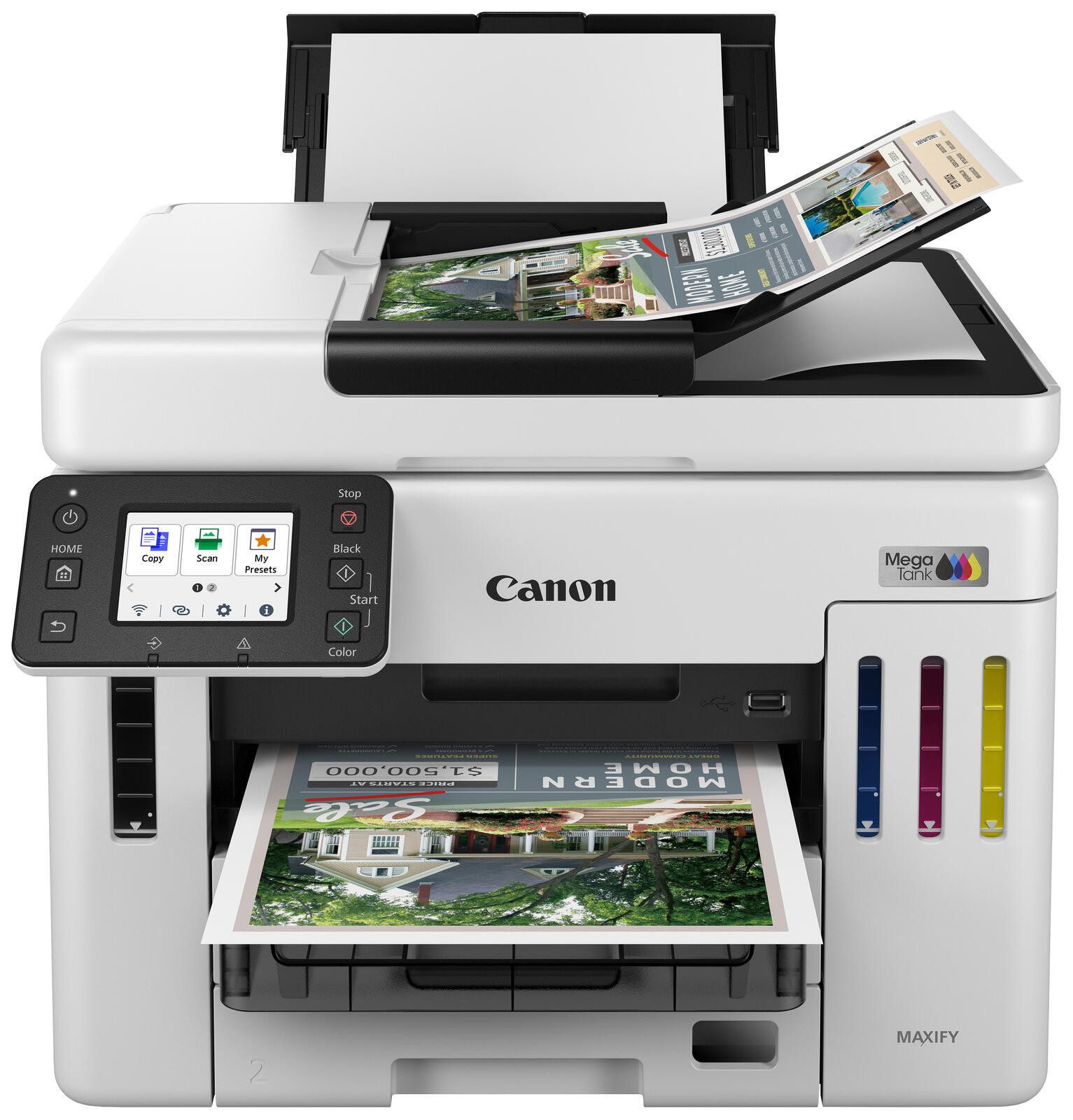Canon Canon MAXIFY GX7150 Multi Multifunktionsdrucker, (Duplex-Druck, Duplex-Scan, Duplex- Einzug)