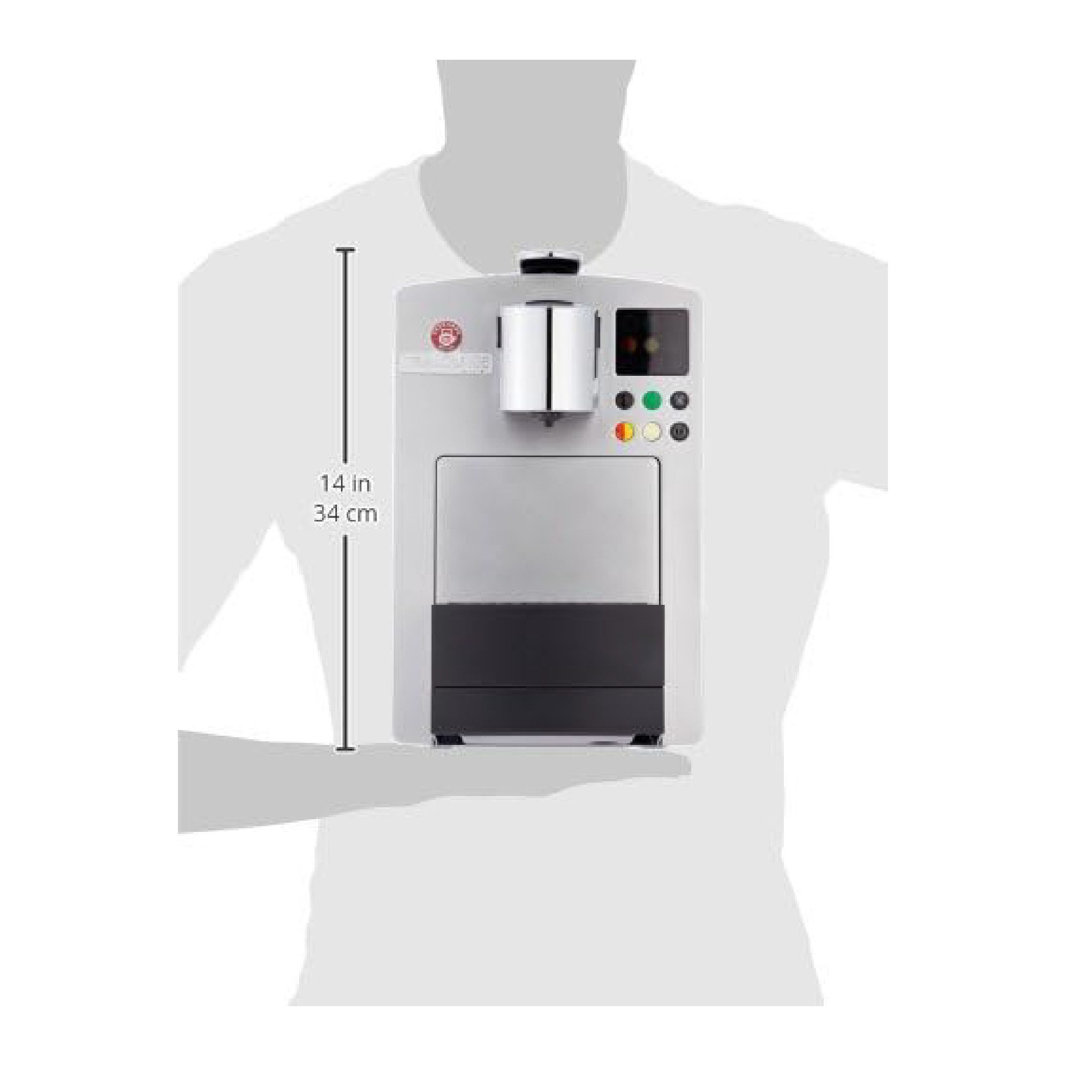 TEEKANNE Teeautomat Tealounge 7171, Teemaschine, Teekapselmaschine, Kapselmaschine, 3,5 Liter, schnell & effizient, Heißwasser