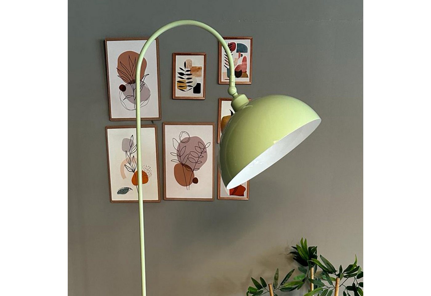 Bamyum Stehlampe Moderne Stehlampe aus Metall mit E27, verstellbarer Lampenschirm, ohne Leuchtmittel, E27, verstellbarer Lampenschirm, Stehluchte mit Ablage