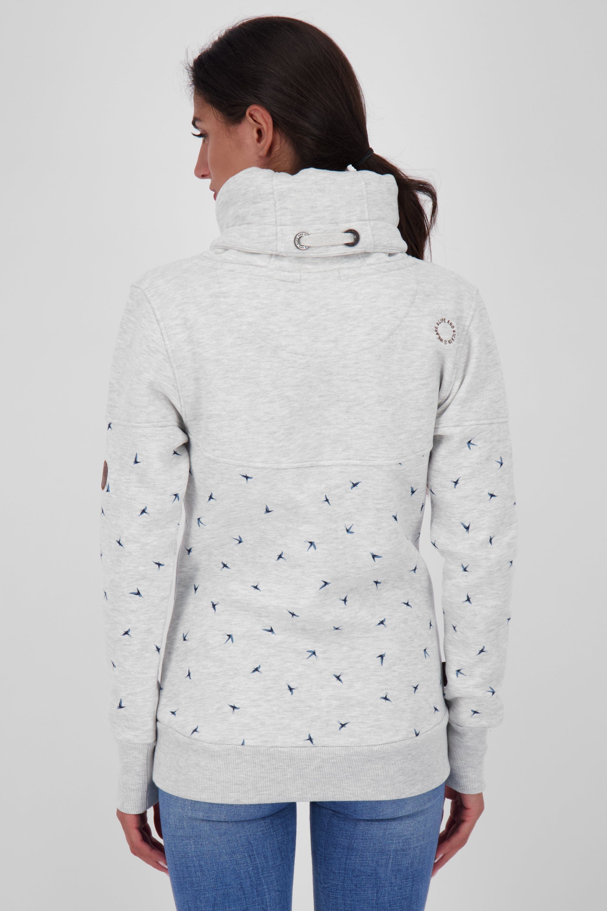 Kickin Alife Sweatshirt Sweatshirt & cloudy Damen SunshineAK Sweatshirt