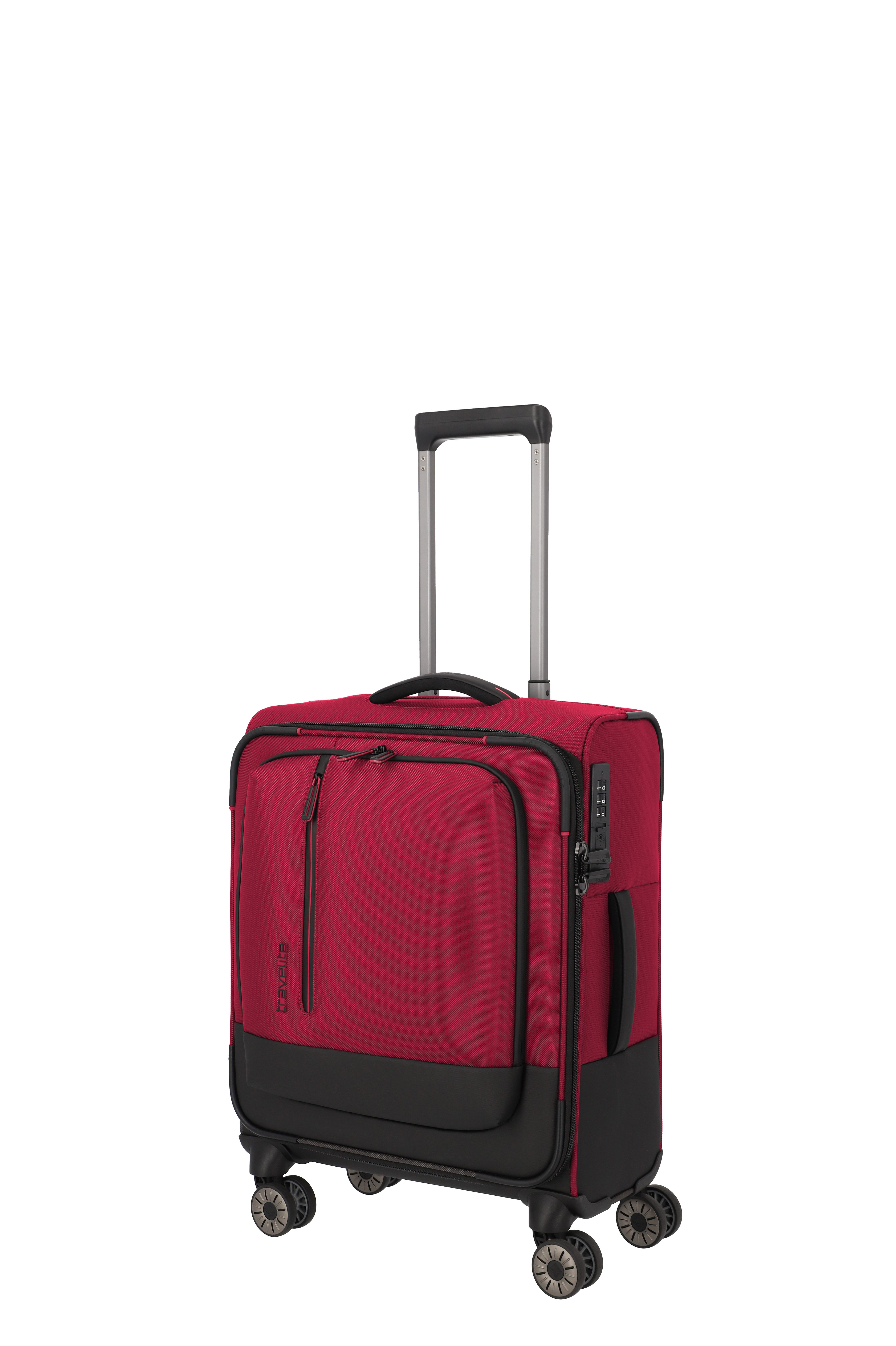 travelite Weichgepäck-Trolley CROSSLITE Reisekoffer Weichgepäck, 4 Rollen, Koffer, mit TSA-Schloss, wasserabweisendes Material