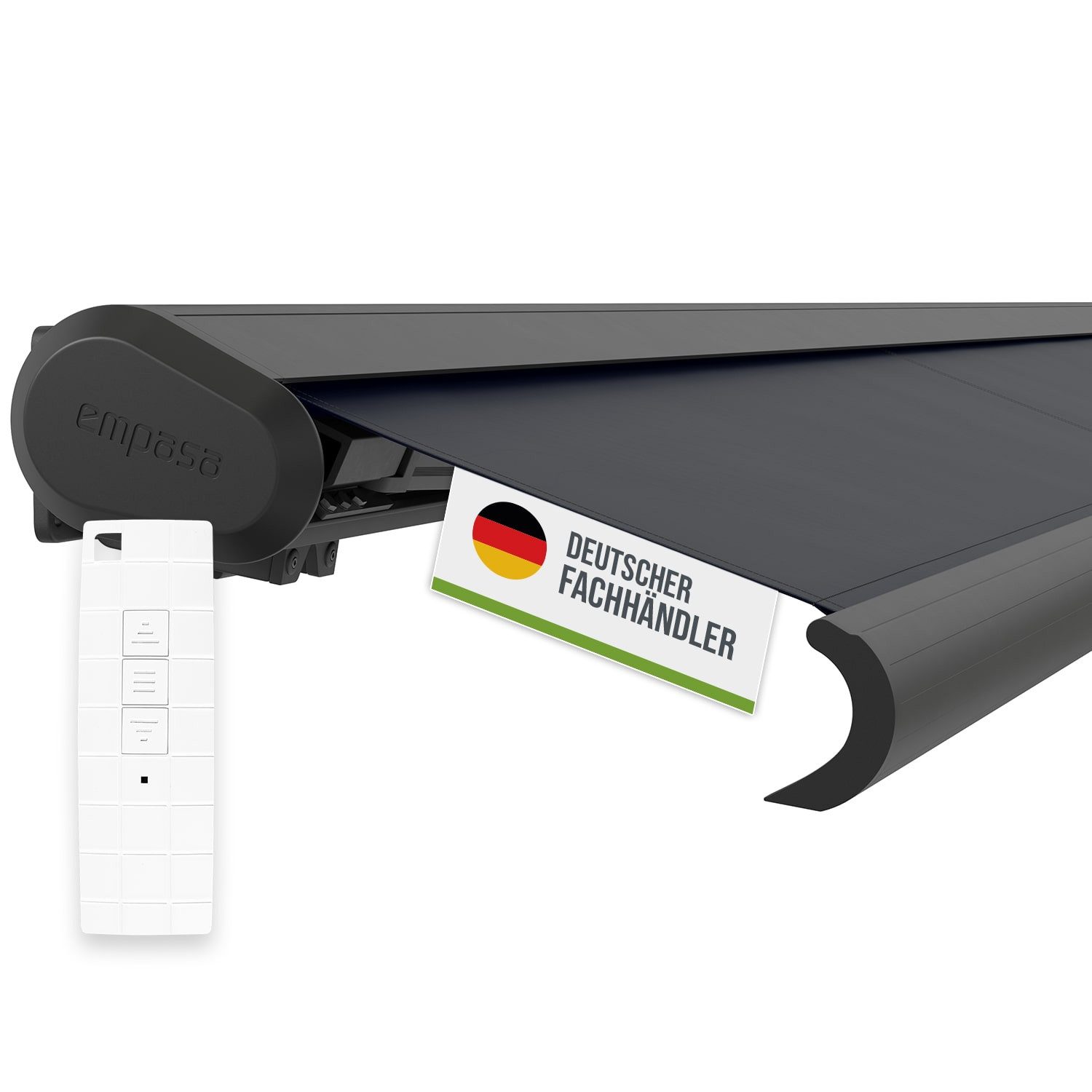 empasa Kassettenmarkise Vollkassettenmarkise "PROFI" Markise Kassettenmarki günstig online kaufen