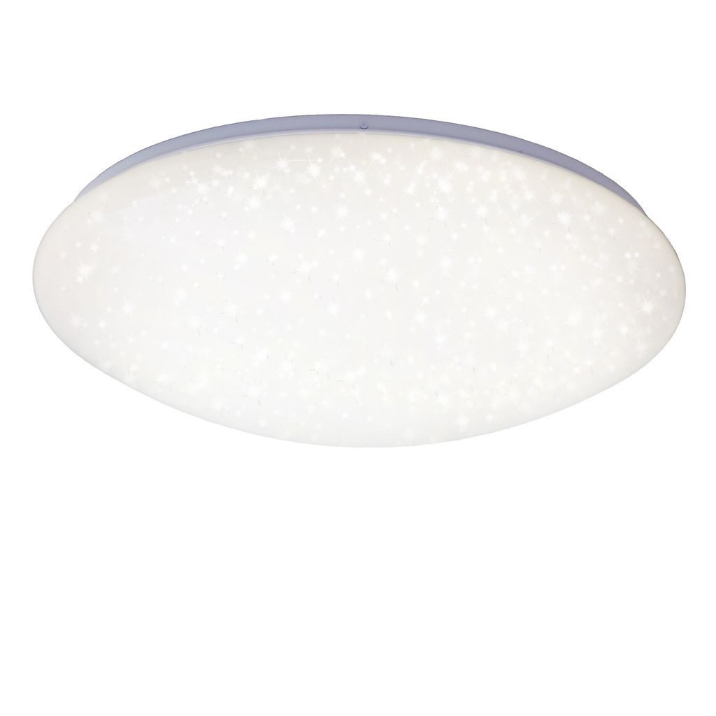 Briloner Leuchten LED Deckenleuchte 3226-016, Sternenhimmel, LED fest integriert, 2700K - Extra-Warmweiß, Deckenlampe Sternenhimmel, 2400lm, 4000K, Ø 48cm