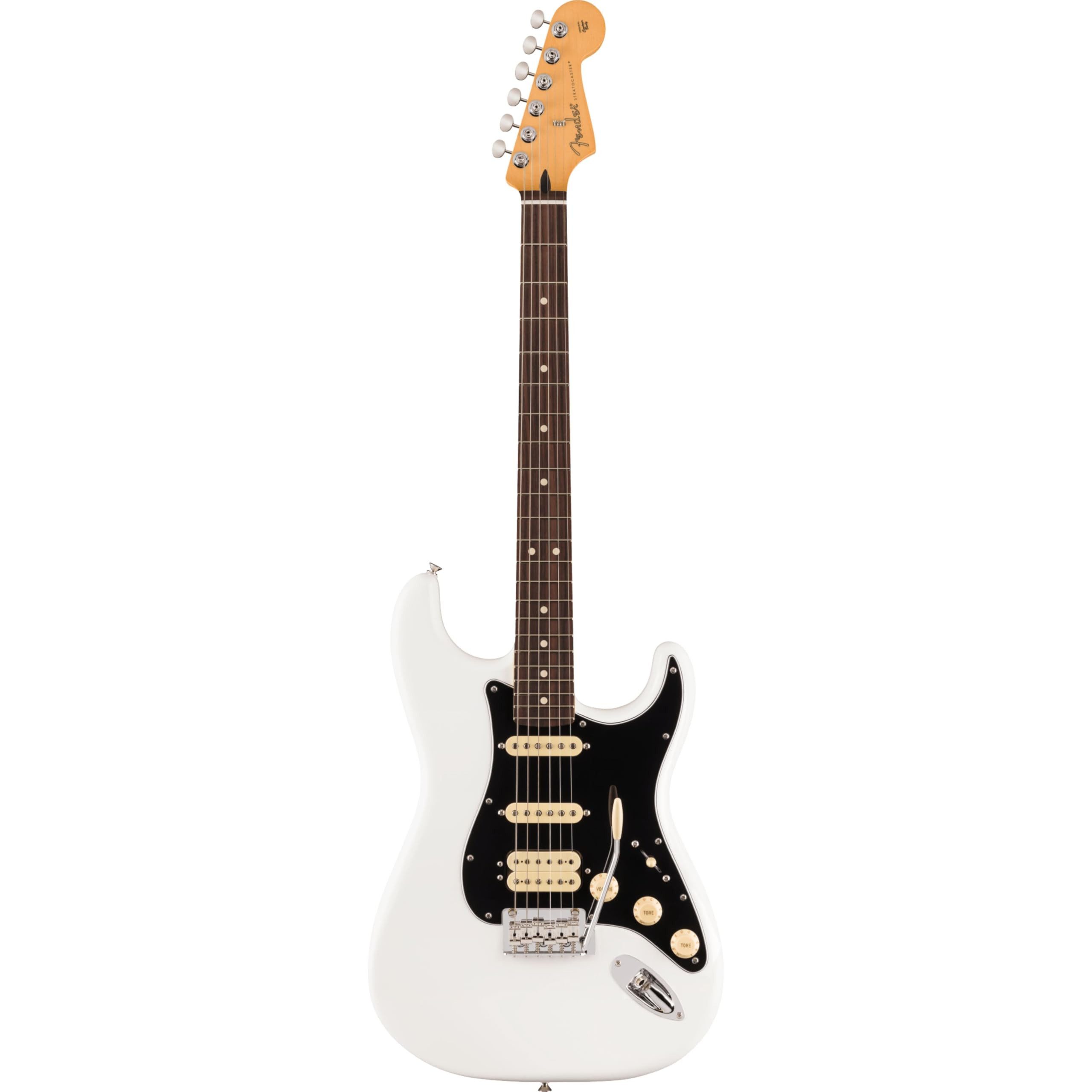 Fender E-Gitarre, E-Gitarren, ST-Modelle, Player II Stratocaster HSS RW Polar White - E-Gitarre