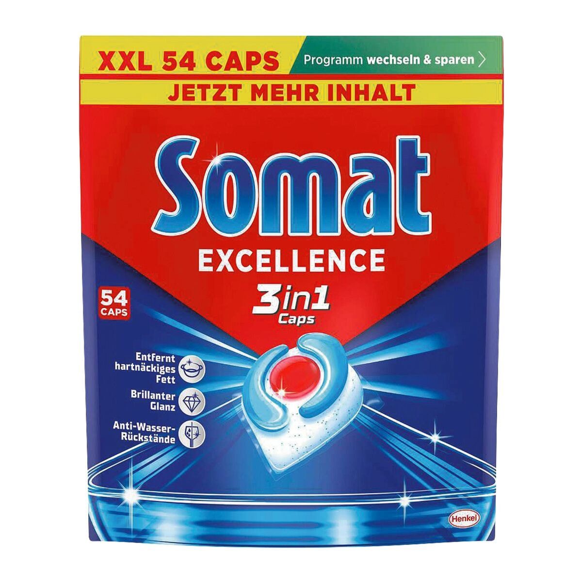 Somat Excellence 3in1 Spülmaschinentabs (54 Caps)
