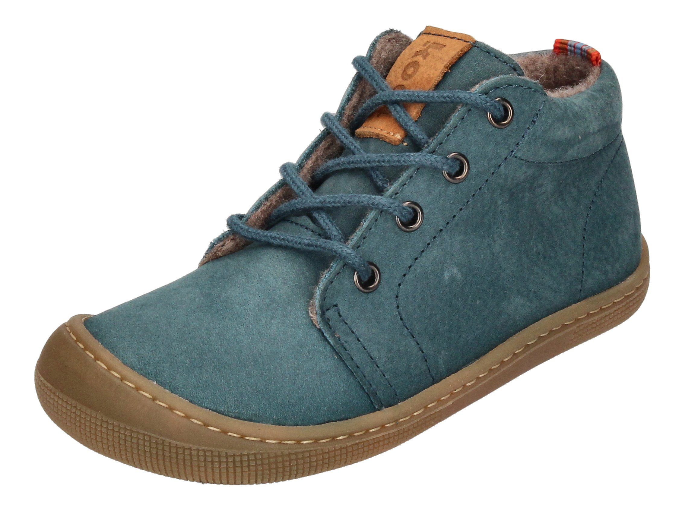 KOEL DELI HYDRO FELT LININ Barfußschuh Turquoise