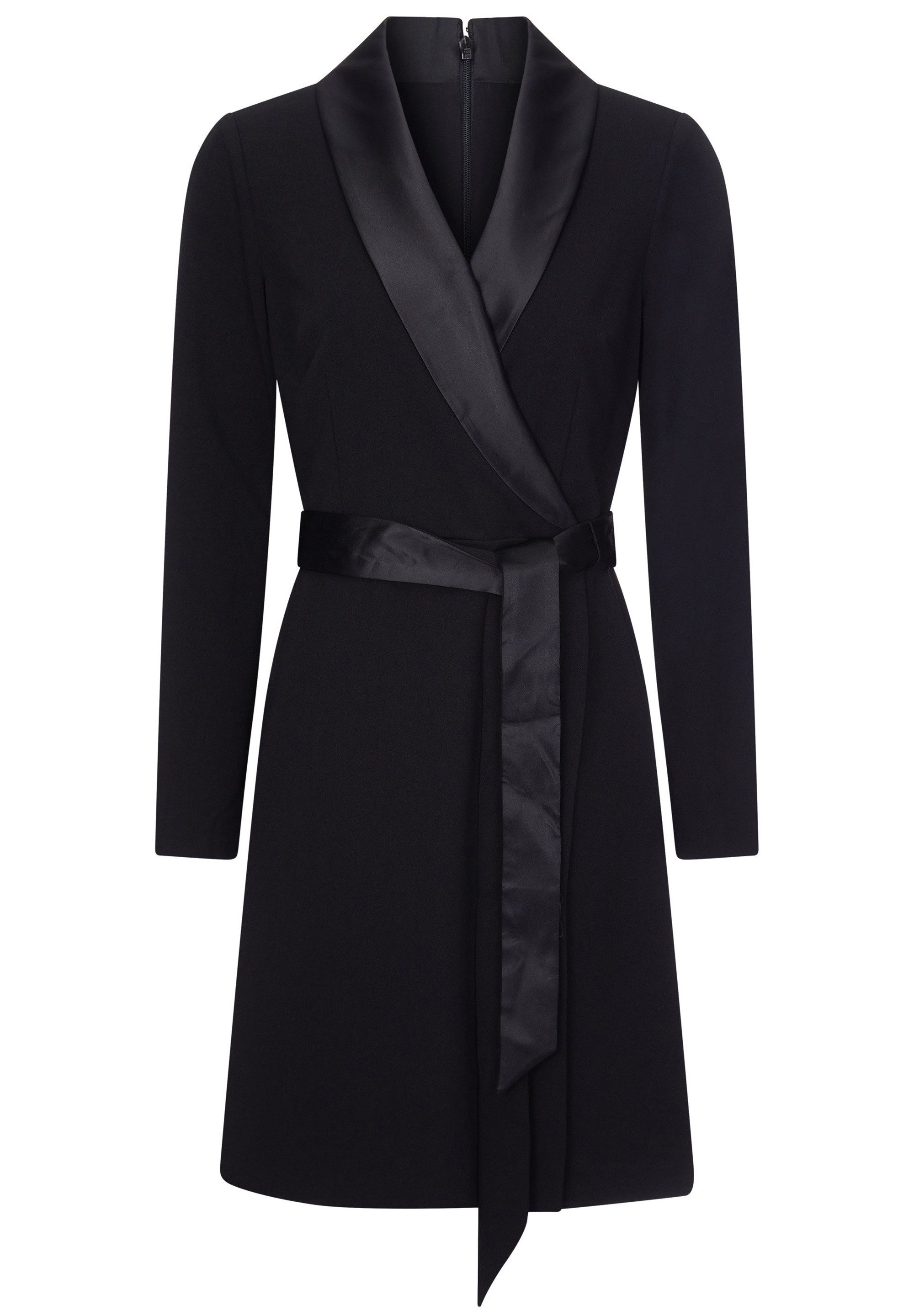 Adrianna Papell Abendkleid Knit Crepe Tuxedo A-Line Dress Modern, raffinier günstig online kaufen