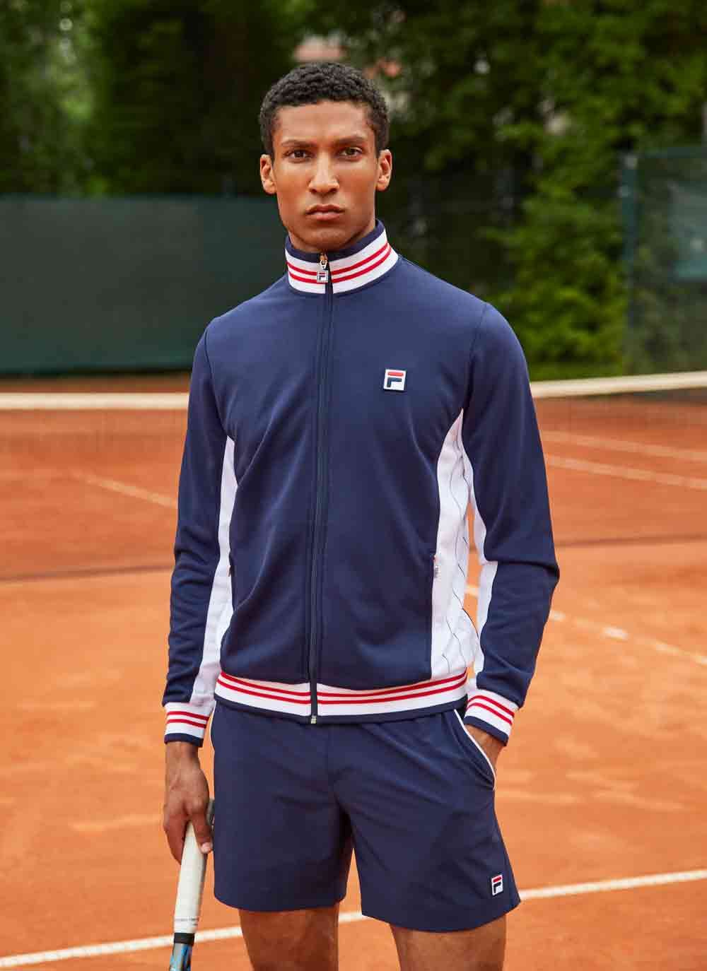 Fila Tennisjacke Björn navyblau/weiss Herren günstig online kaufen