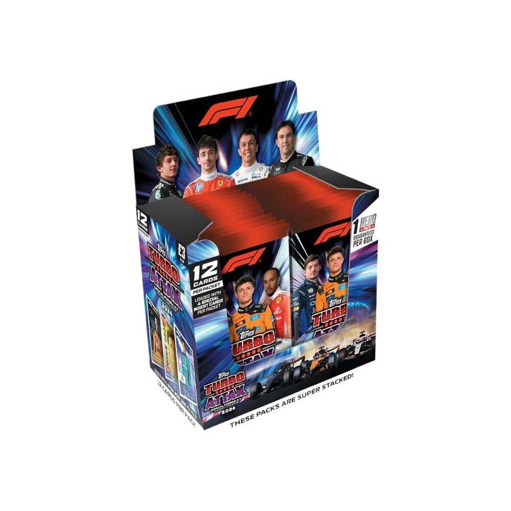 Topps/Merlin Sammelkarte Formel 1 Turbo Attax 2026 Sammelkarten Display (24)