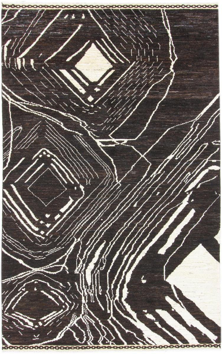 Orientteppich Nain Orientteppich, 195x312 Ela Design Trading, 20 mm Höhe: Moderner Handgeknüpfter rechteckig, Berber