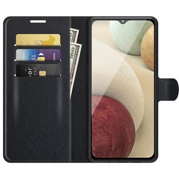 König Design Handyhülle Samsung Galaxy A22 4G, Schutzhülle Schutztasche Case Cover Etuis Wallet Klapptasche Bookstyle