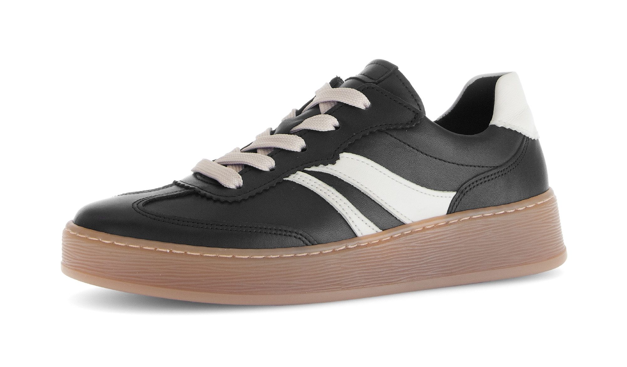 Gabor FLORENZ Plateausneaker, Freizeitschuh, Halbschuh, Schnürschuh günstig online kaufen