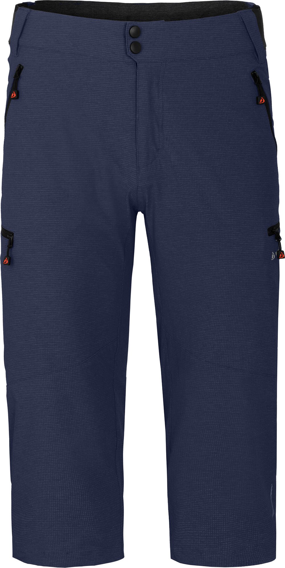 Bergson Fahrradhose PATTI Capri Herren 3/4 Radhose, bielastisch, strapazierfähig, Normalgrößen, peaco
