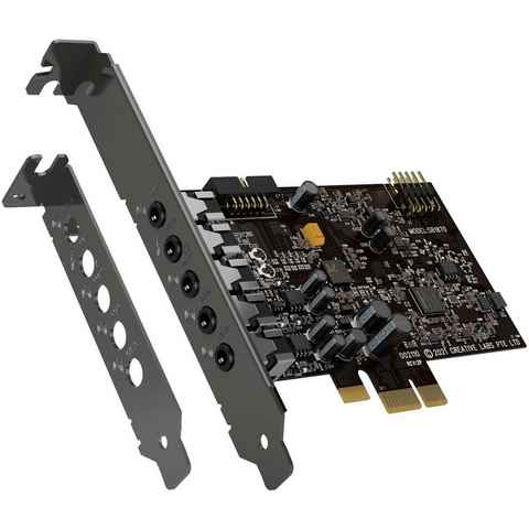 Creative Sound Blaster Audigy FX V2 Soundkarte 5.1 Kanäle, Hi-Res 5.1 PCIe