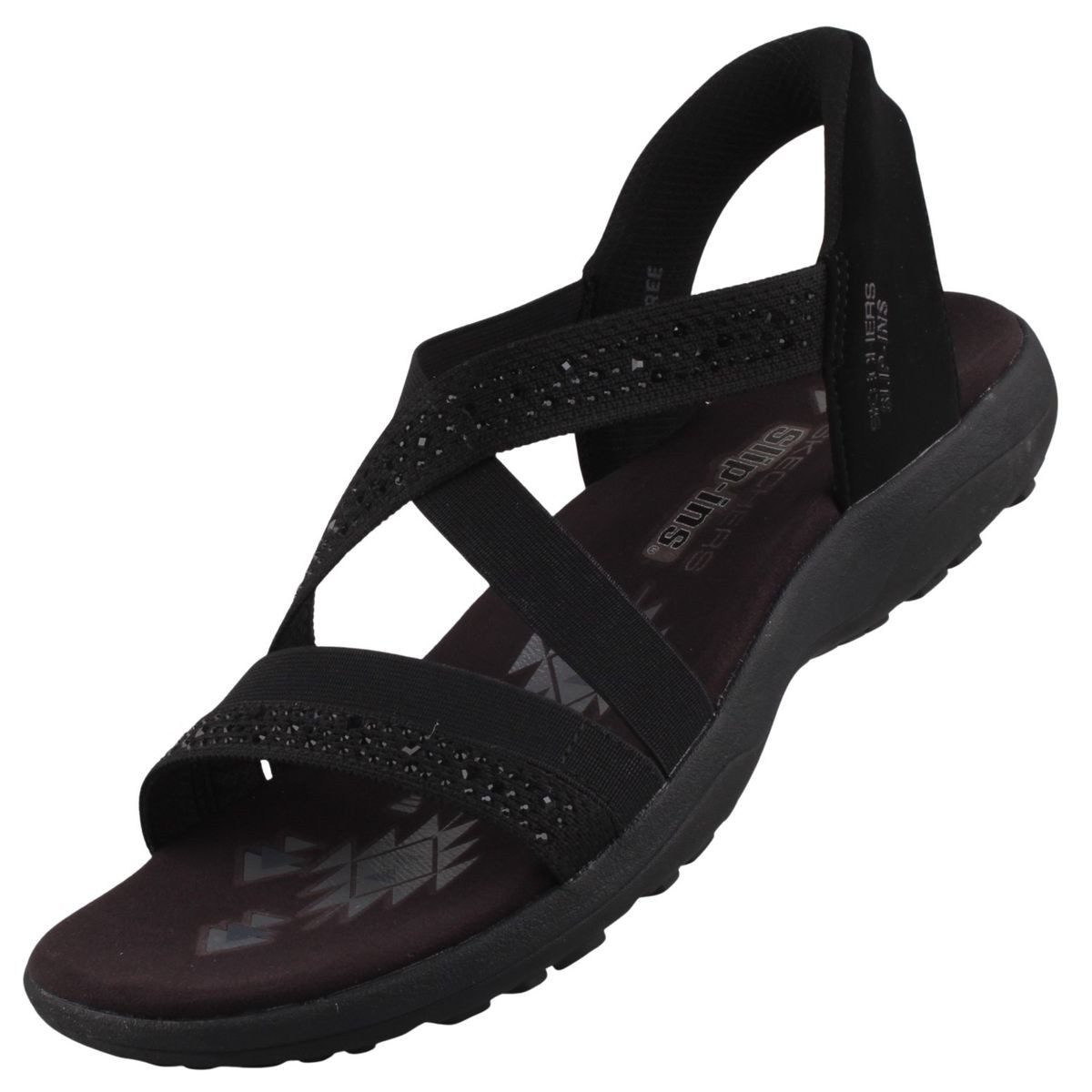 Skechers 163574-BBK Sandale Hands Free Slip-ins™ Sandale - einfach reinschlüpfen
