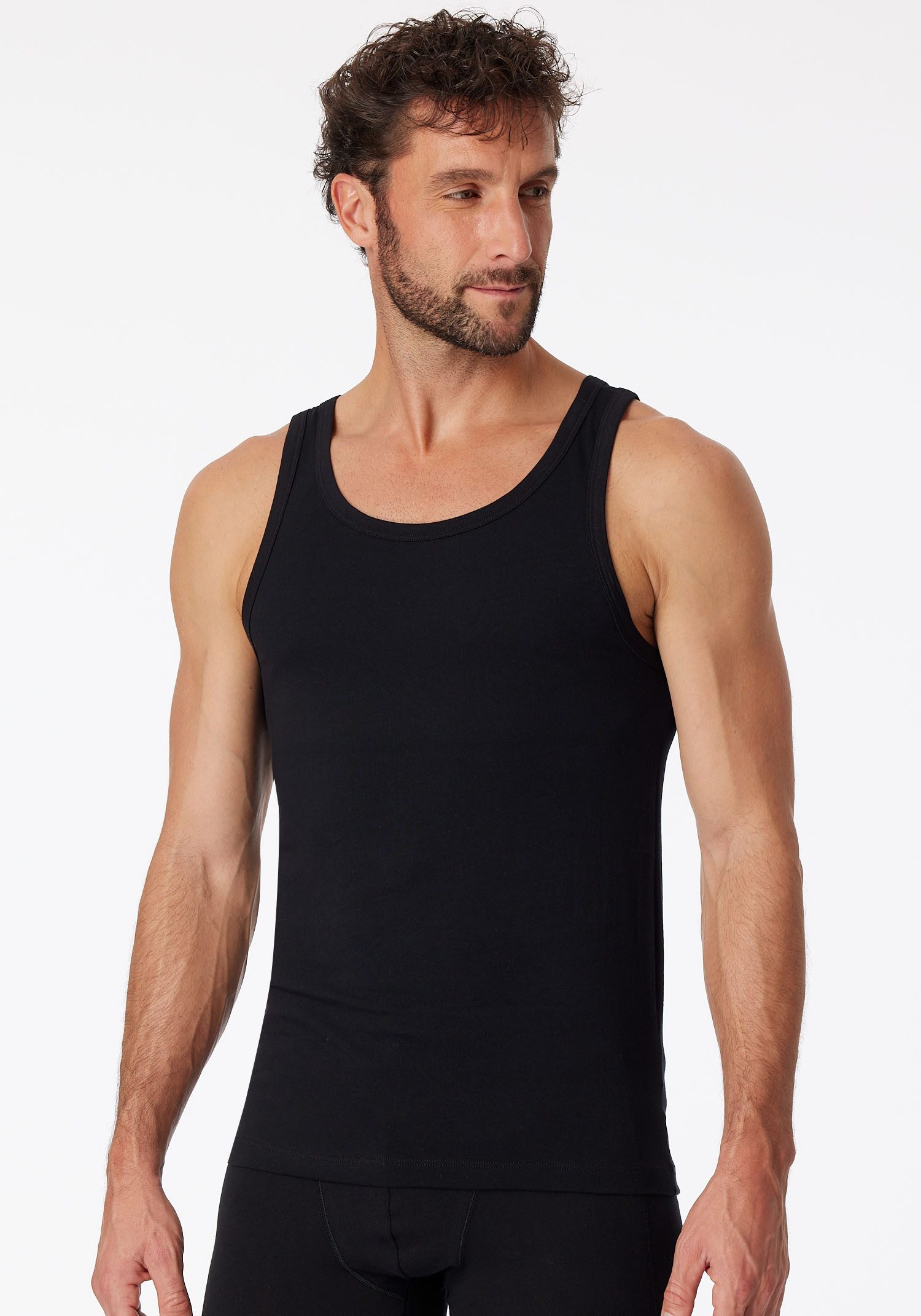 Schiesser Unterhemd 95/5 (2er-Pack) mit seitlichen Nähten günstig online kaufen