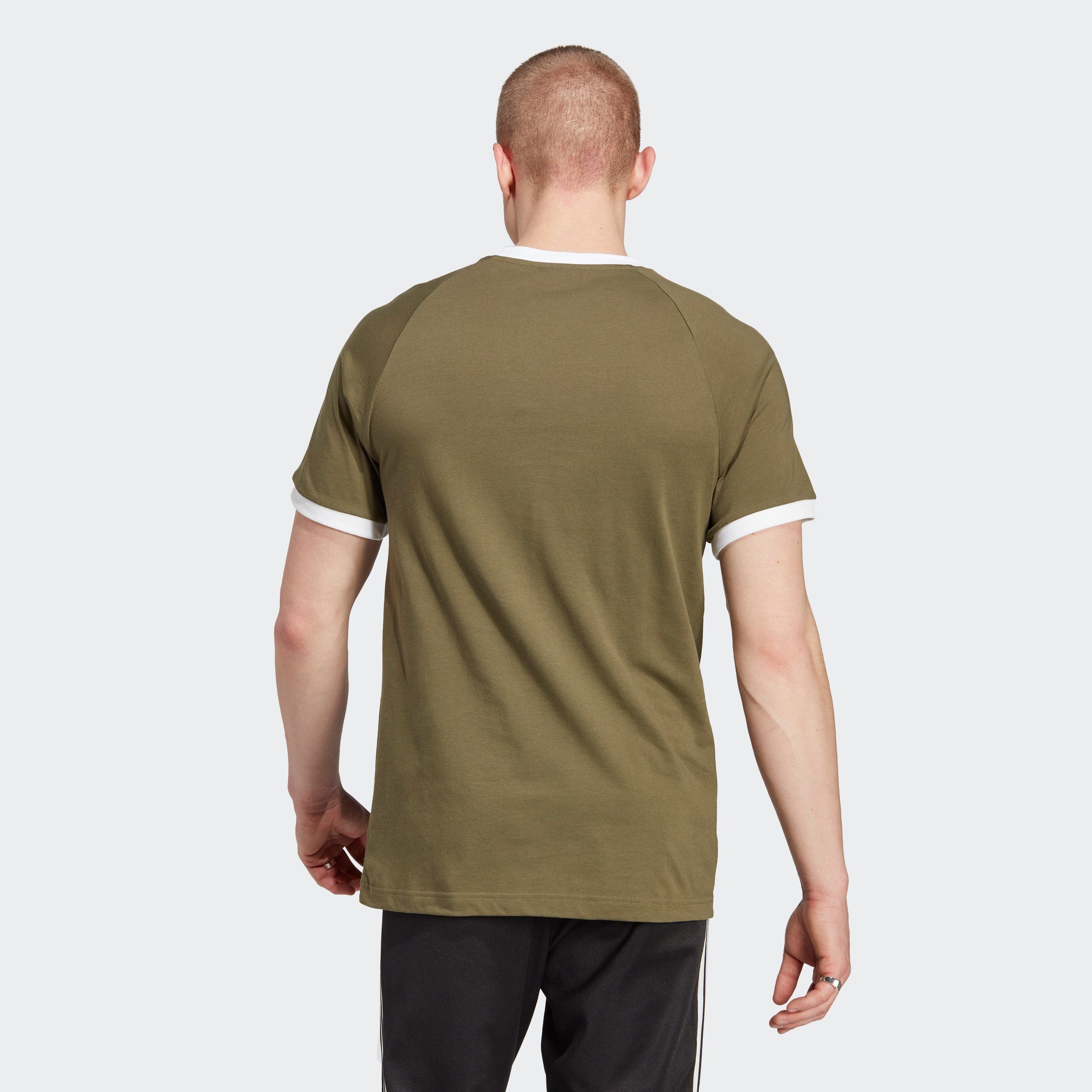 TEE Originals Strata Olive 3-STRIPES T-Shirt adidas