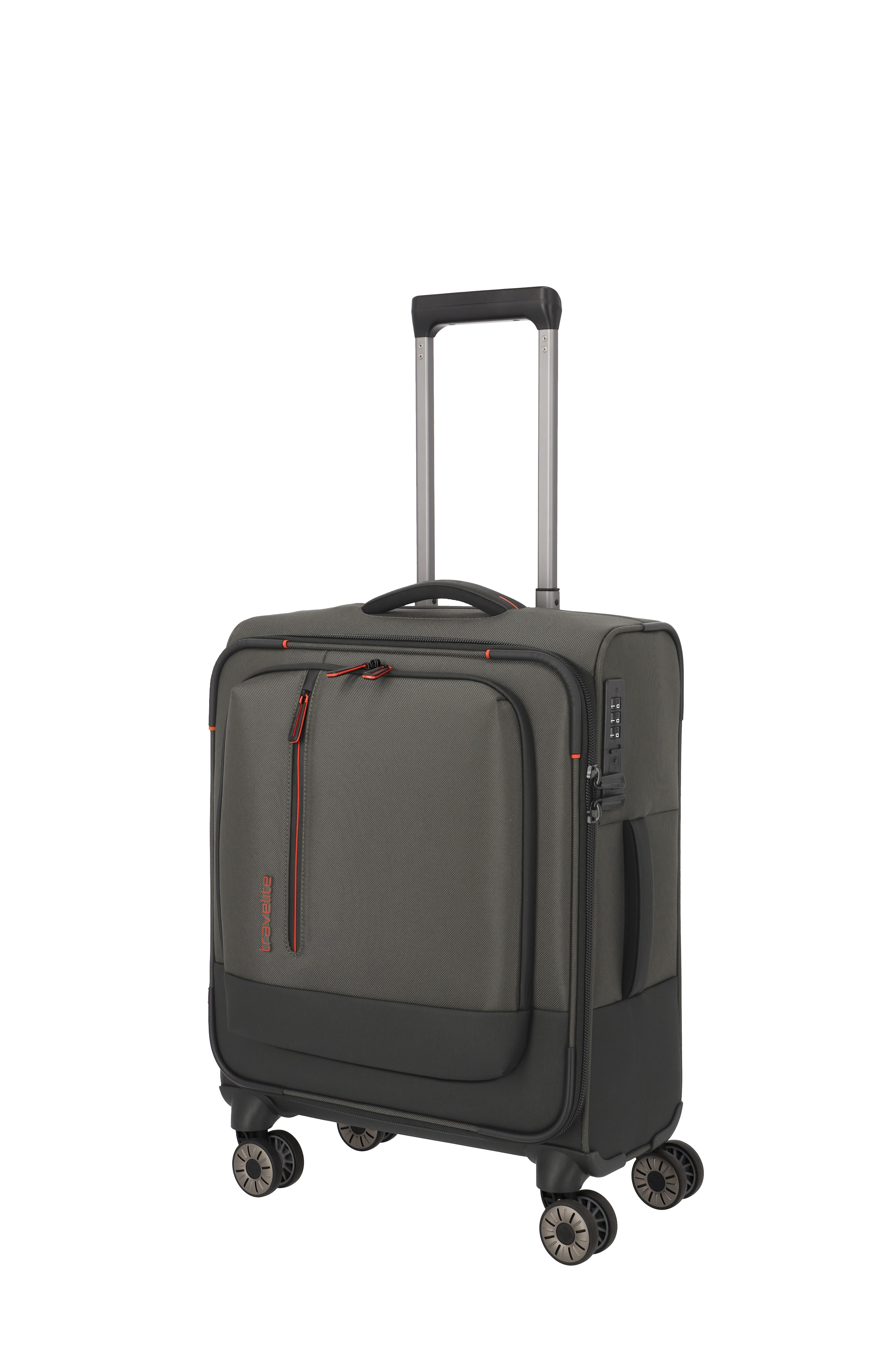 travelite Weichgepäck-Trolley CROSSLITE Reisekoffer Weichgepäck, 4 Rollen, Koffer, mit TSA-Schloss, wasserabweisendes Material