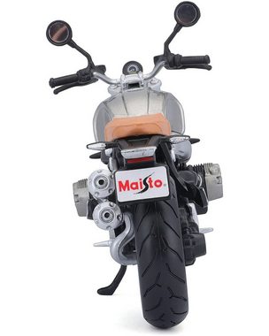 Maisto® Modellmotorrad Modellmotorrad - BMW R nineT Scrambler (grau, Maßstab 1:12), Maßstab 1:12, detailliertes Modell