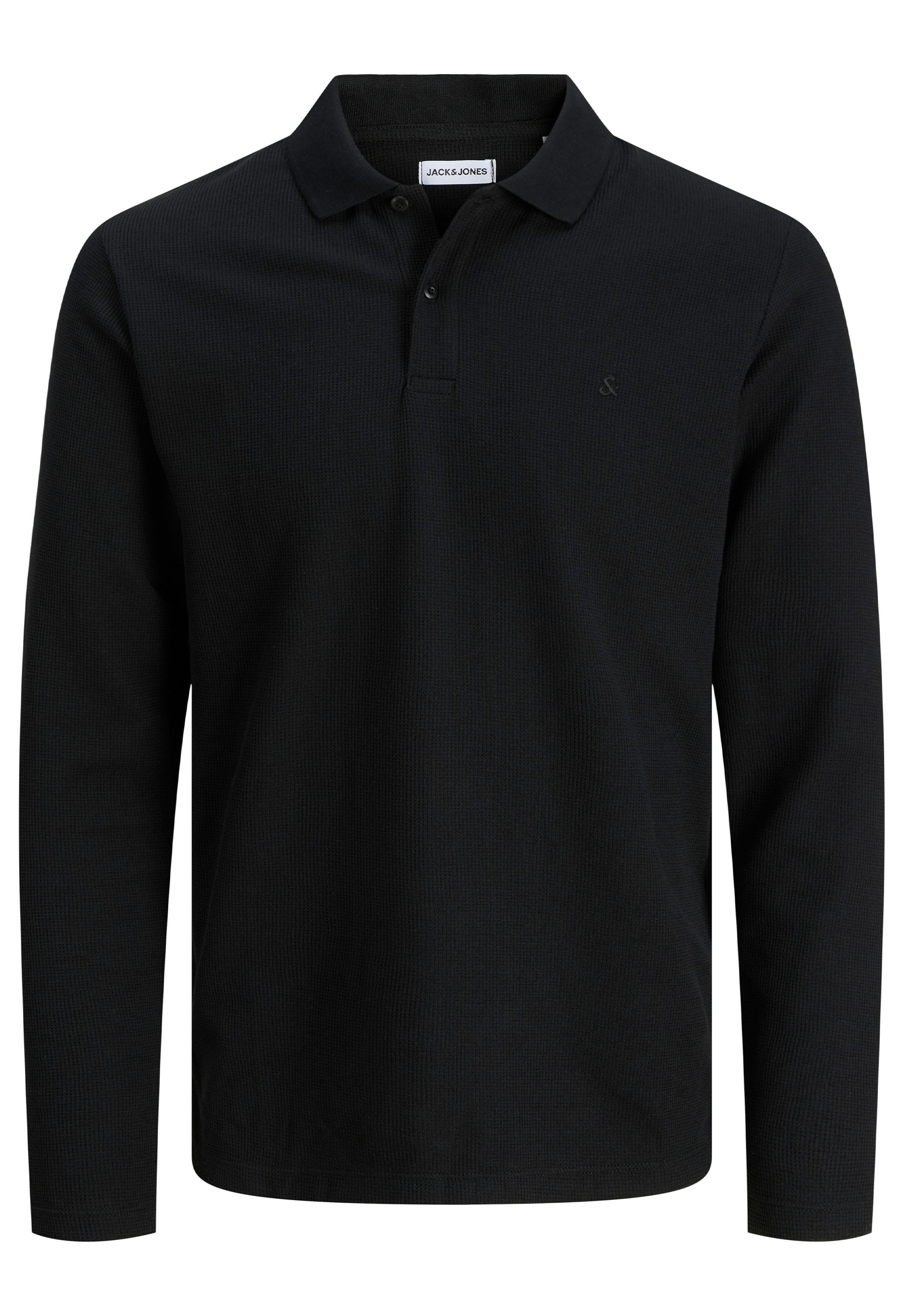 Jack & Jones Langarm-Poloshirt Austin (1-tlg) Poloshirt - Atmungsaktiv - Vi günstig online kaufen