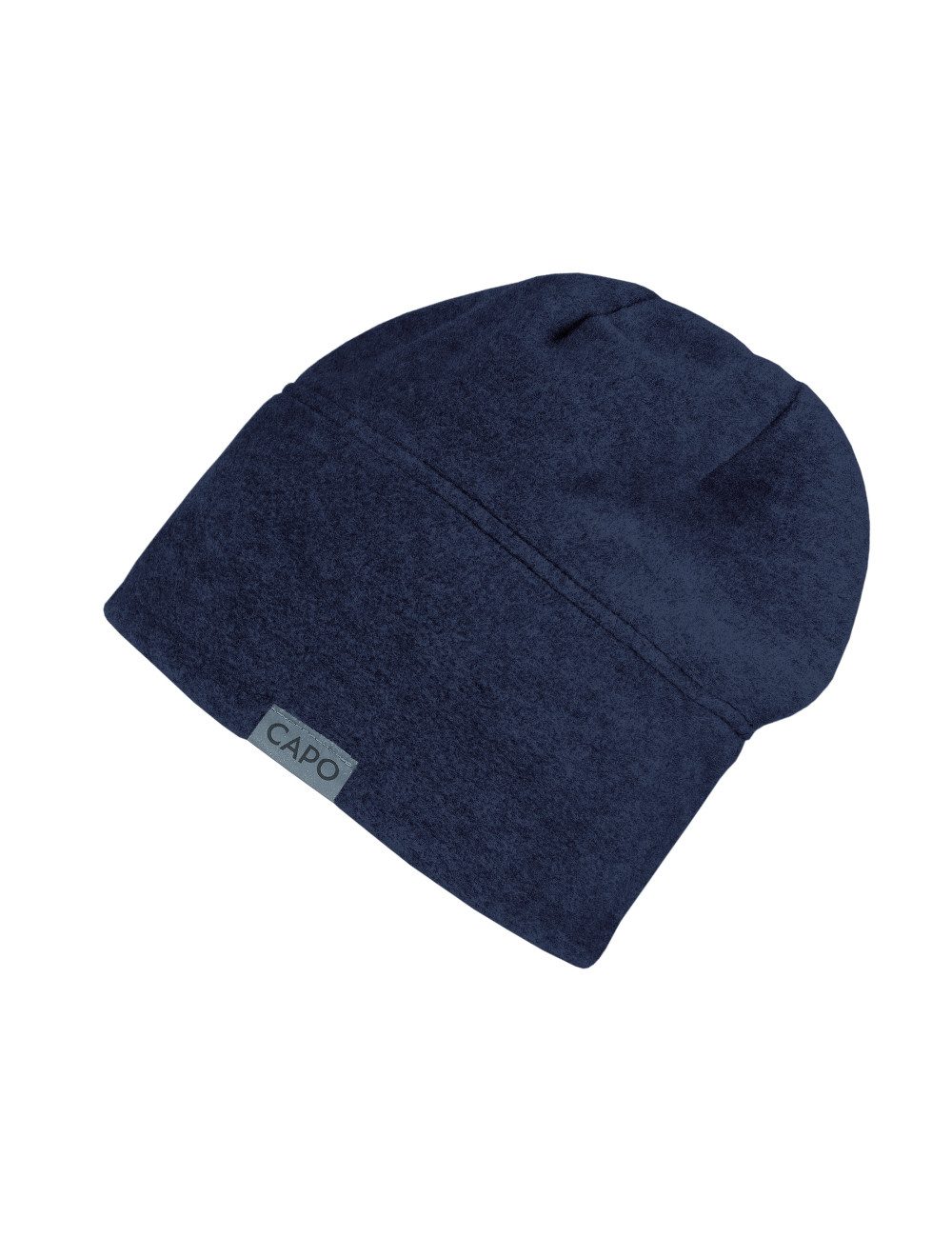 Fleecemütze Beanie, Fleece Reflexlabel