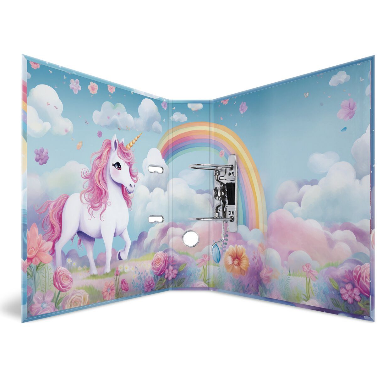 HERMA Aktenordner Motiv-Ordner A4 Happy Unicorns