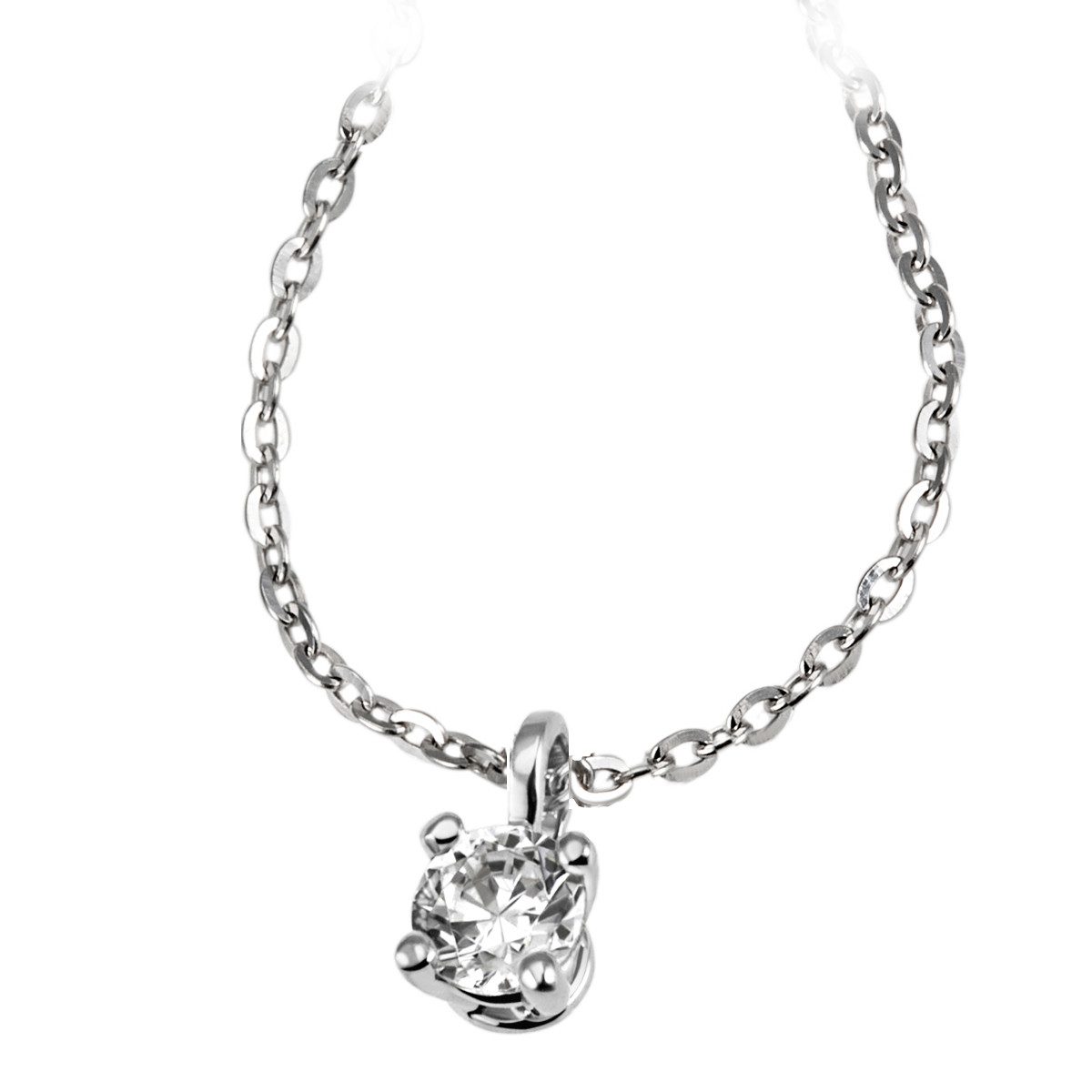 Reflexion Diamonds Goldkette Solitär 585/-Weiß- oder Gelbgold, 4er Stotzen, günstig online kaufen