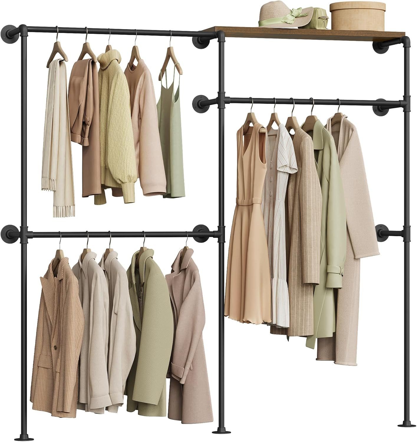 Woltu Kleiderständer, (1 St), offener Kleiderschrank günstig online kaufen