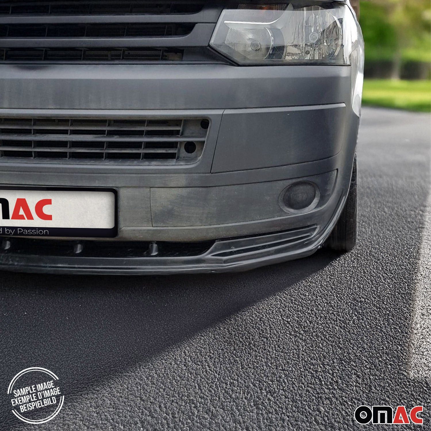OMAC Frontstoßstange Frontspoiler Splitter für Nissan Qashqai J11 2014-2017 ABS 1tlg, 1-St., Witterungsbeständig