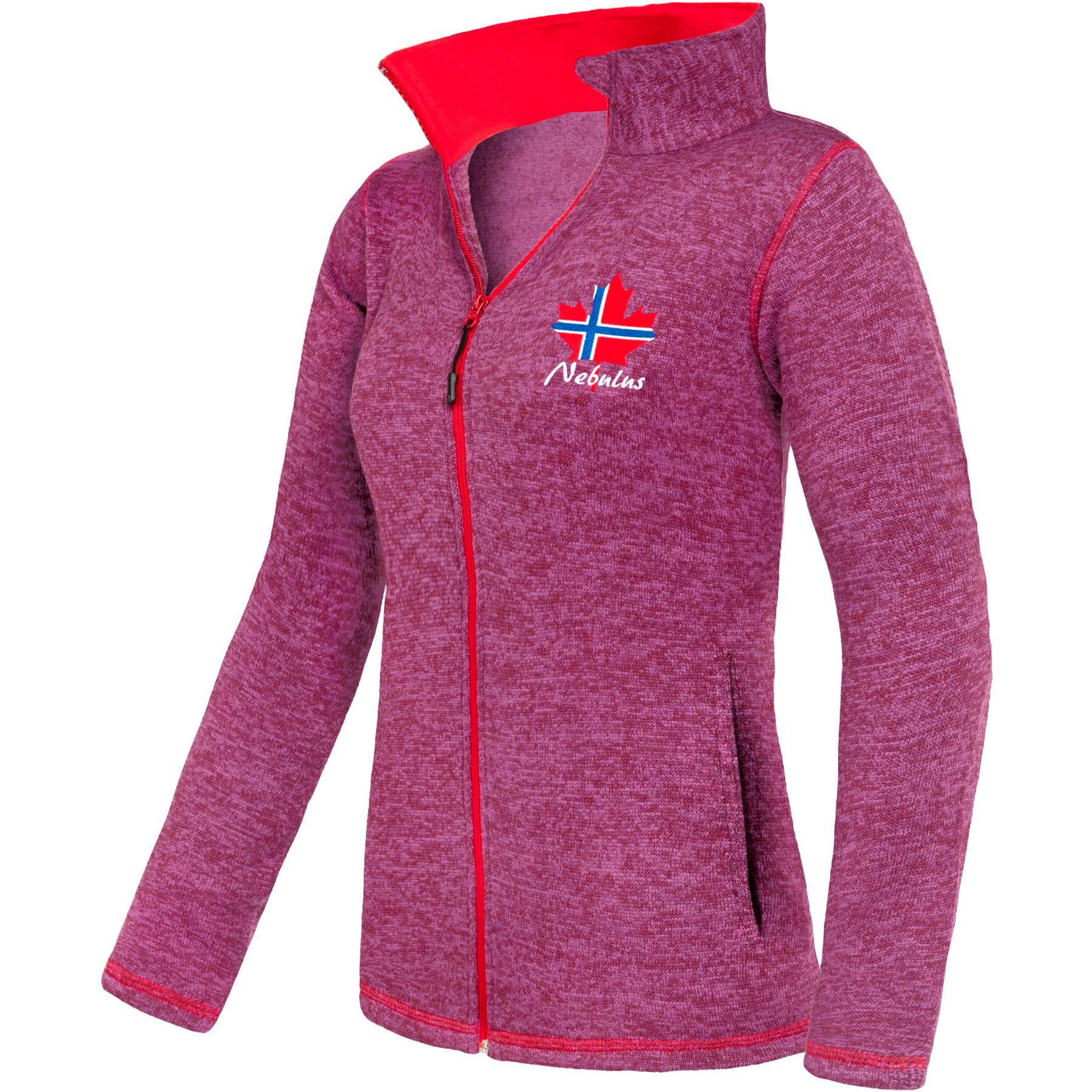 Nebulus Fleecejacke CHIOS, P5182 - Damen, lila-rot, M/38 günstig online kaufen
