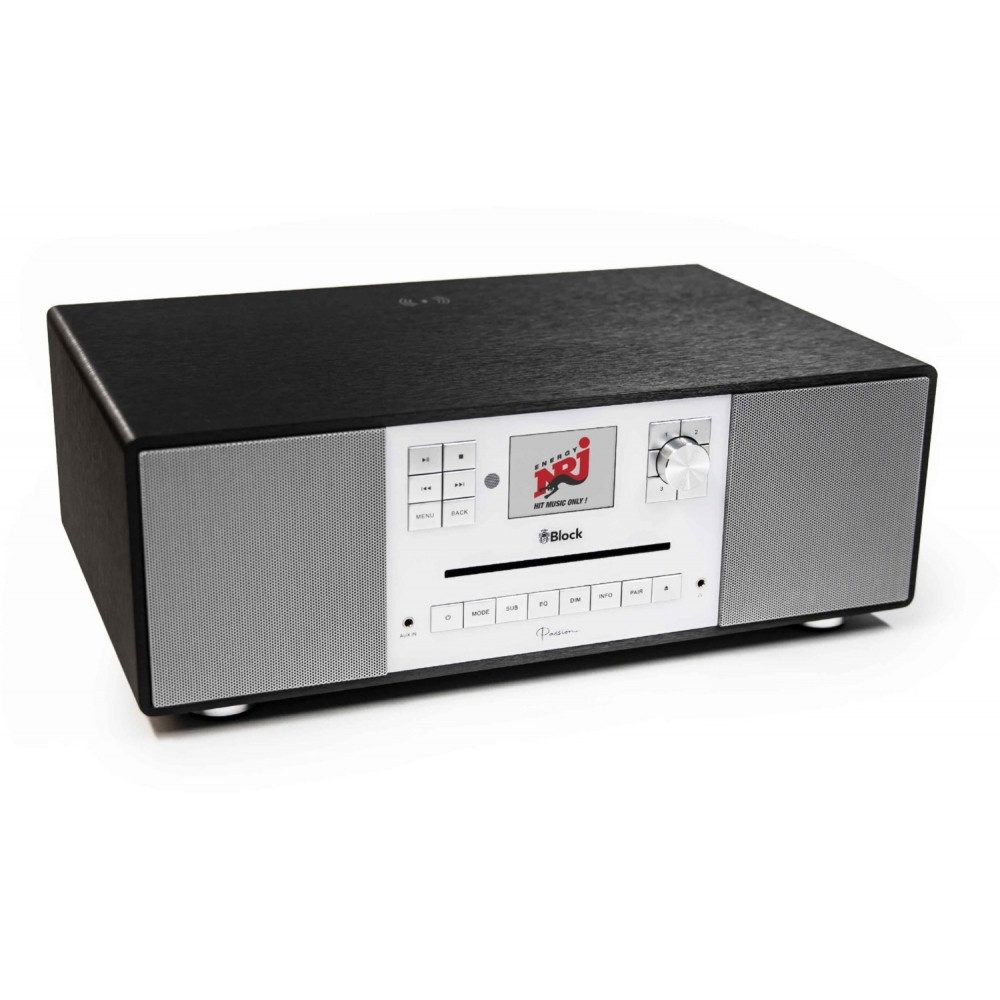 Block Block Passion Internetradio anthrazit mit CD-Player. Internet-Radio (DAB, DAB+, UKW, Design-Radio)