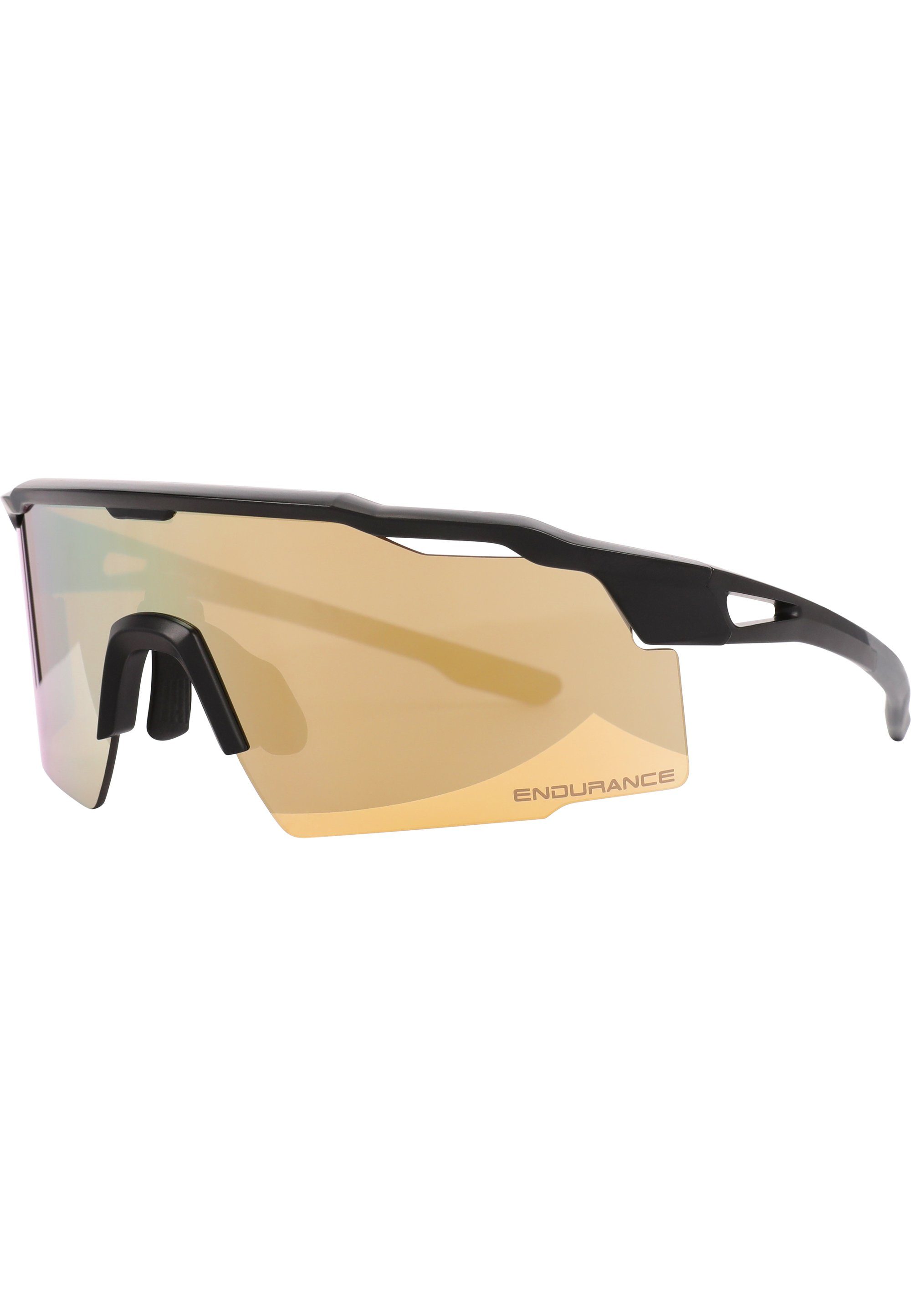 ENDURANCE Sportbrille Alberto, im verspiegelten Half-Frame-Design mit UV-Schutz