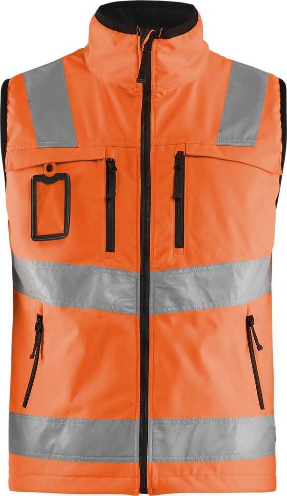 Blåkläder Warnschutz-Shirt High Vis Softshell Weste