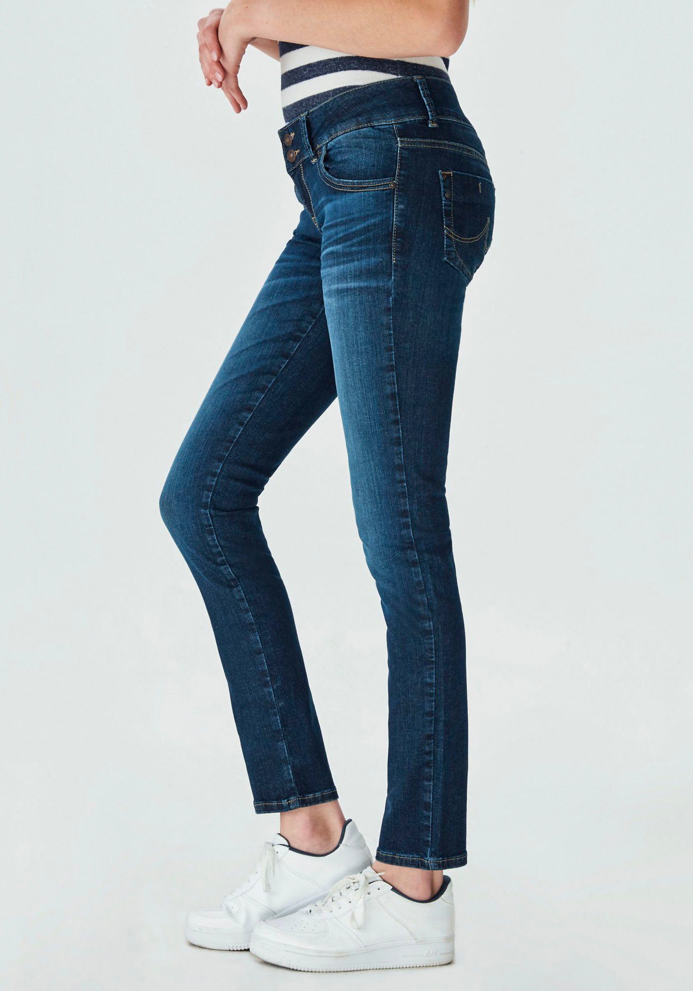 LTB Slim-fit-Jeans »MOLLY« mit doppelter Knopfleiste & Stretch online  kaufen | OTTO