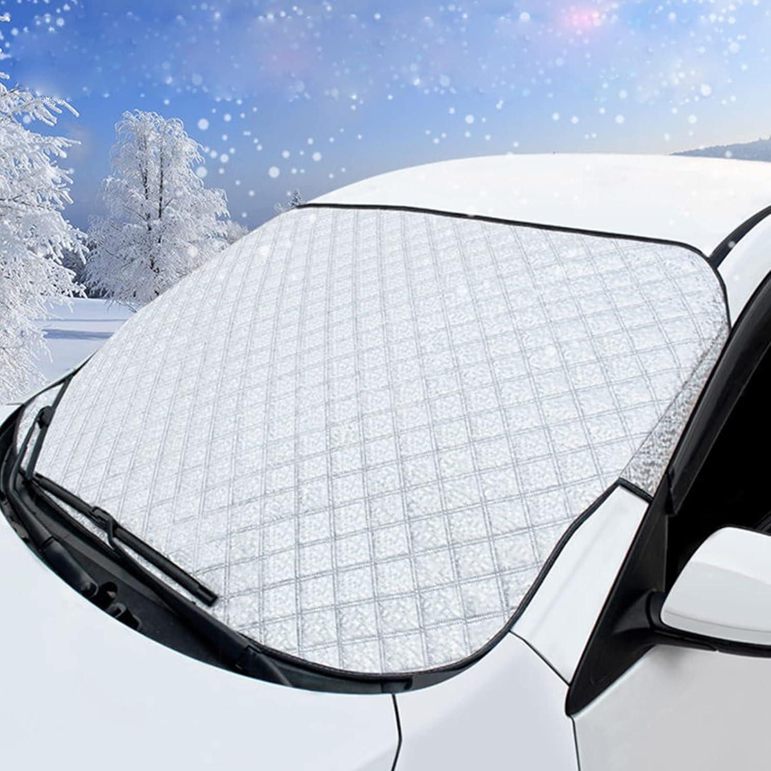 LuxusKollektion Frontscheibenabdeckung Frontscheibenabdeckung Auto Winter Frostabdeckung Sonnenschutz 150 x