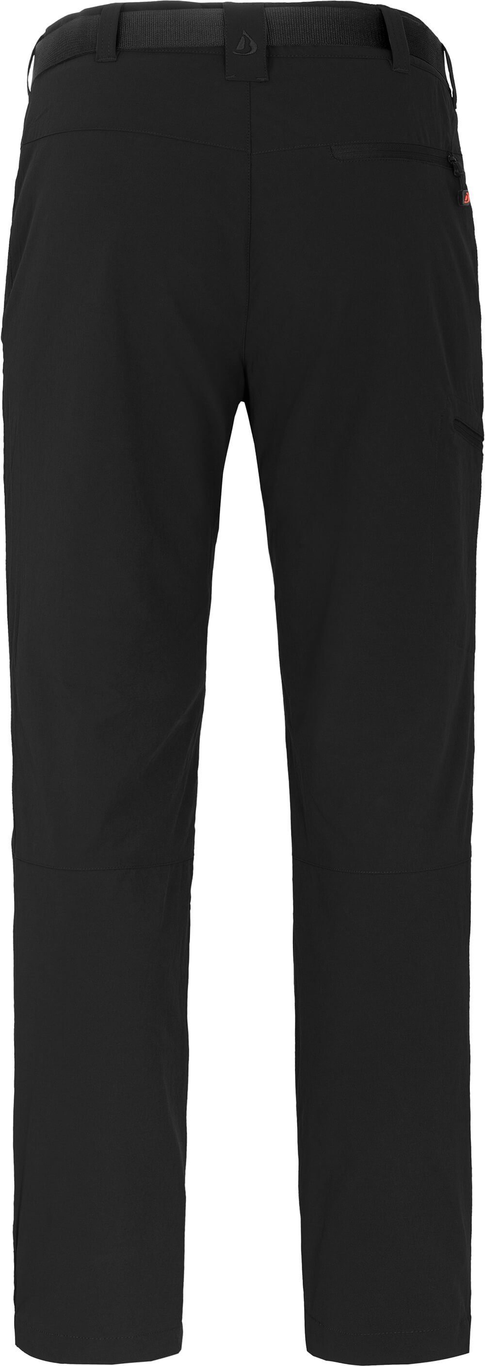 warm, ALASKO Wanderhose, Normalgrößen, Bergson elastisch, gefüttert, schwarz Herren Outdoorhose Winter