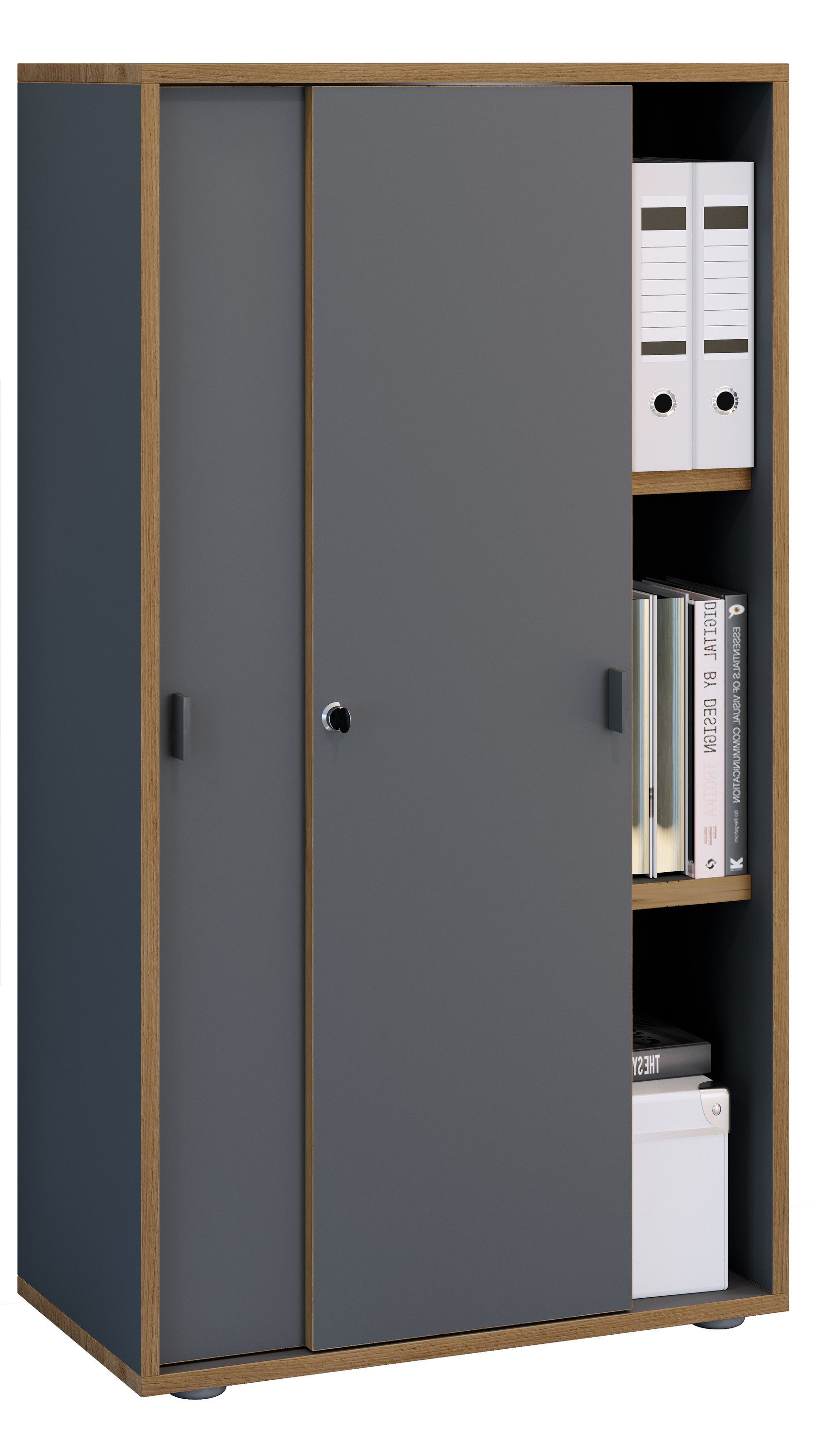 VCM Aktenschrank Büroschrank Aktenschrank Schiebetüren Salia günstig online kaufen