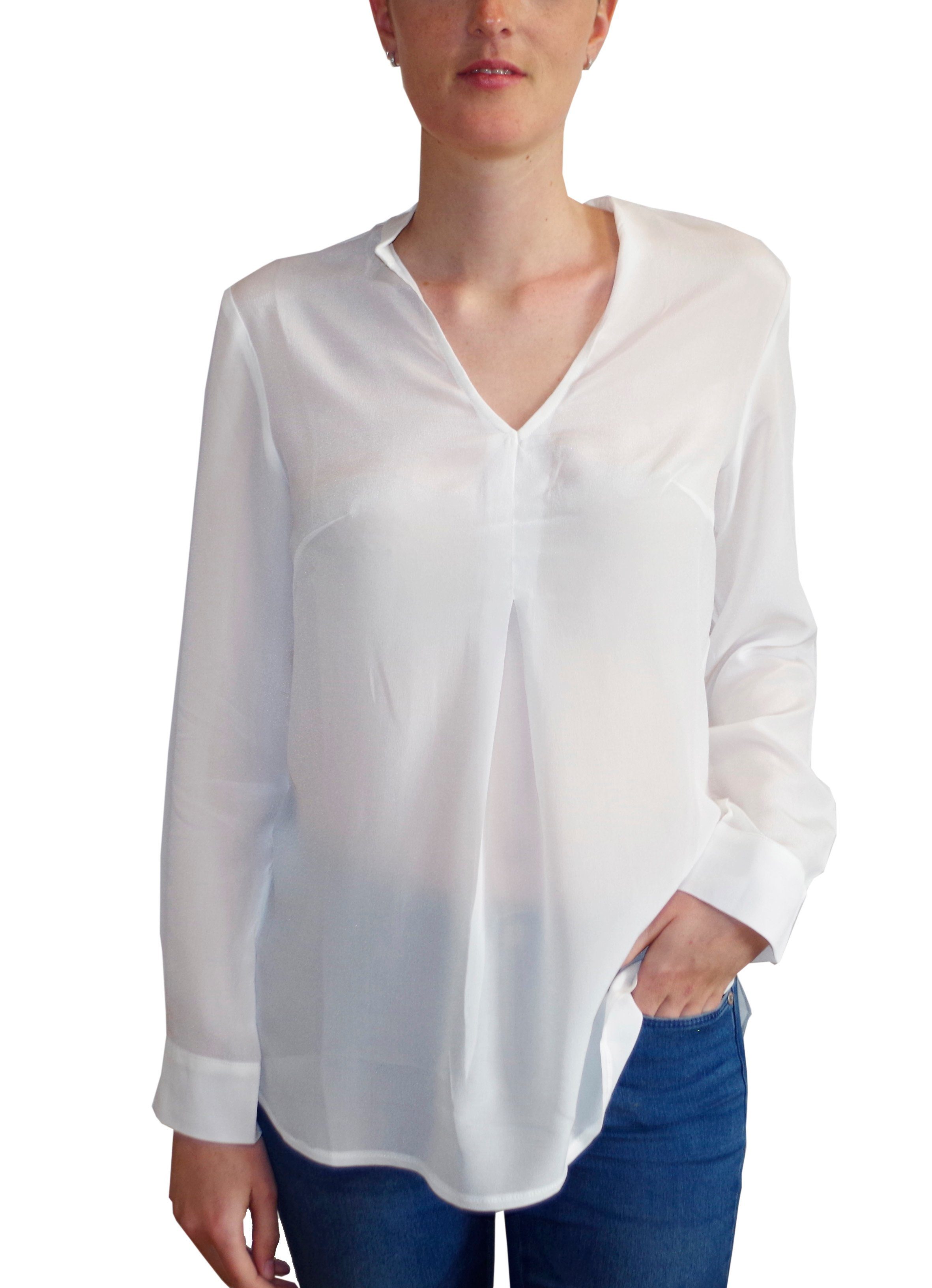 Posh Gear Seidenbluse Damen Bluse Piuseta günstig online kaufen