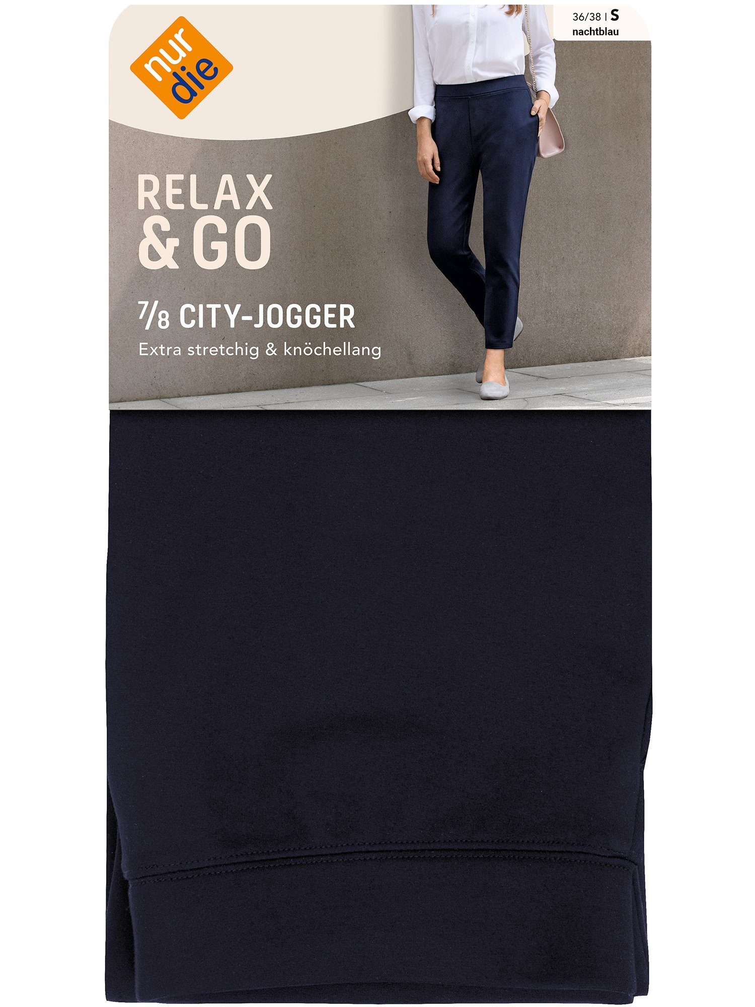 Nur Die Jogginghose Relax & Go 7/8 City Jogger günstig online kaufen