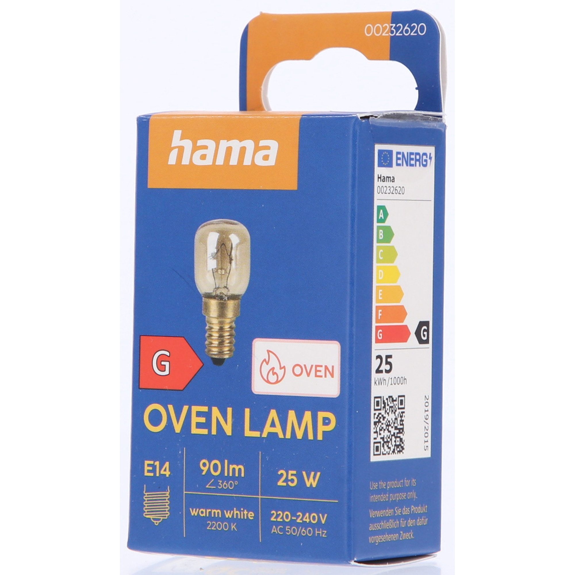 Hama LED-Leuchtmittel E14, 25W hitzbeständig, E14, 1 St., Warmweiß