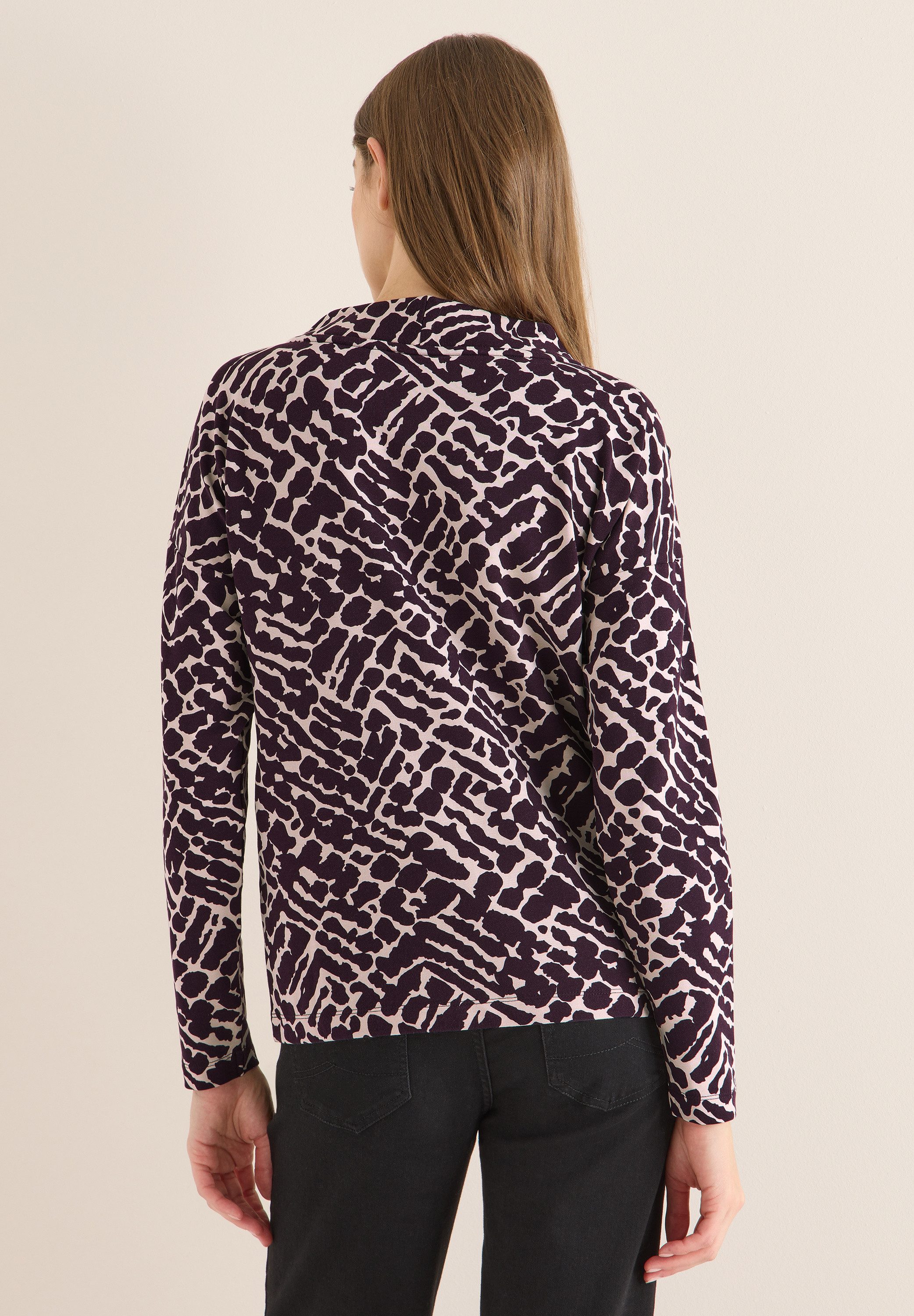 CECIL Langarmshirt im soften Baumwoll-Mix günstig online kaufen