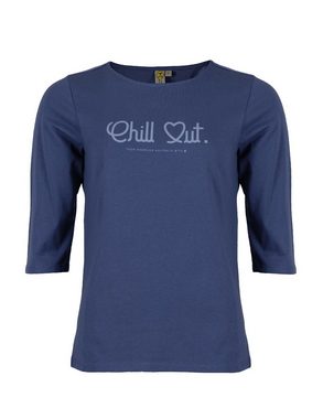 ROADSIGN australia Langarmshirt Chill Out (1, 1-tlg) mit Frontprint und R-Neck, 3/4-Arm-Shirt & 100 Prozent Baumwolle