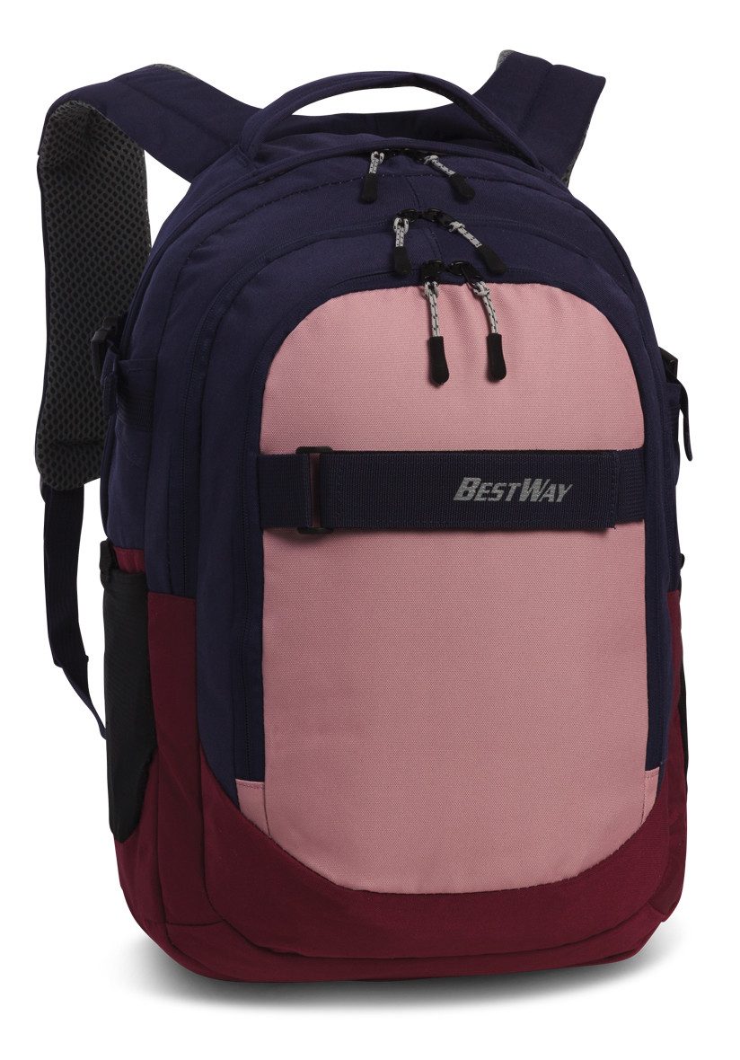 Ebaxx Schulrucksack Groß Rucksack Schulranzen Tasche Schul Mädchen Jungen