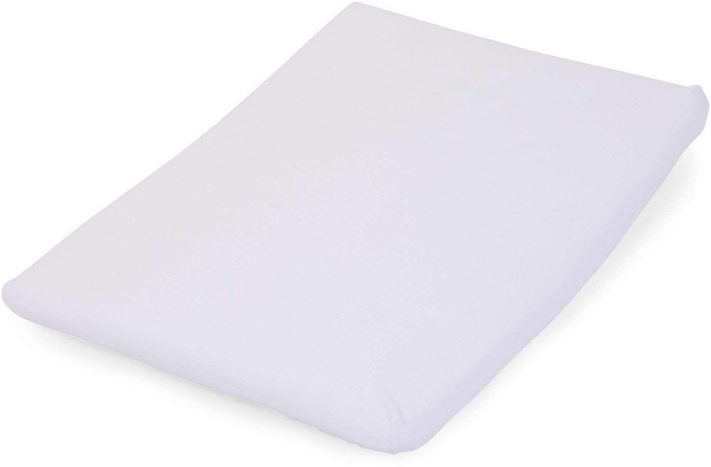 CHILDHOME Wickelauflagenbezug ChildHOME Wickelunterlage für Wickeltisch, wasserdicht, Weiß