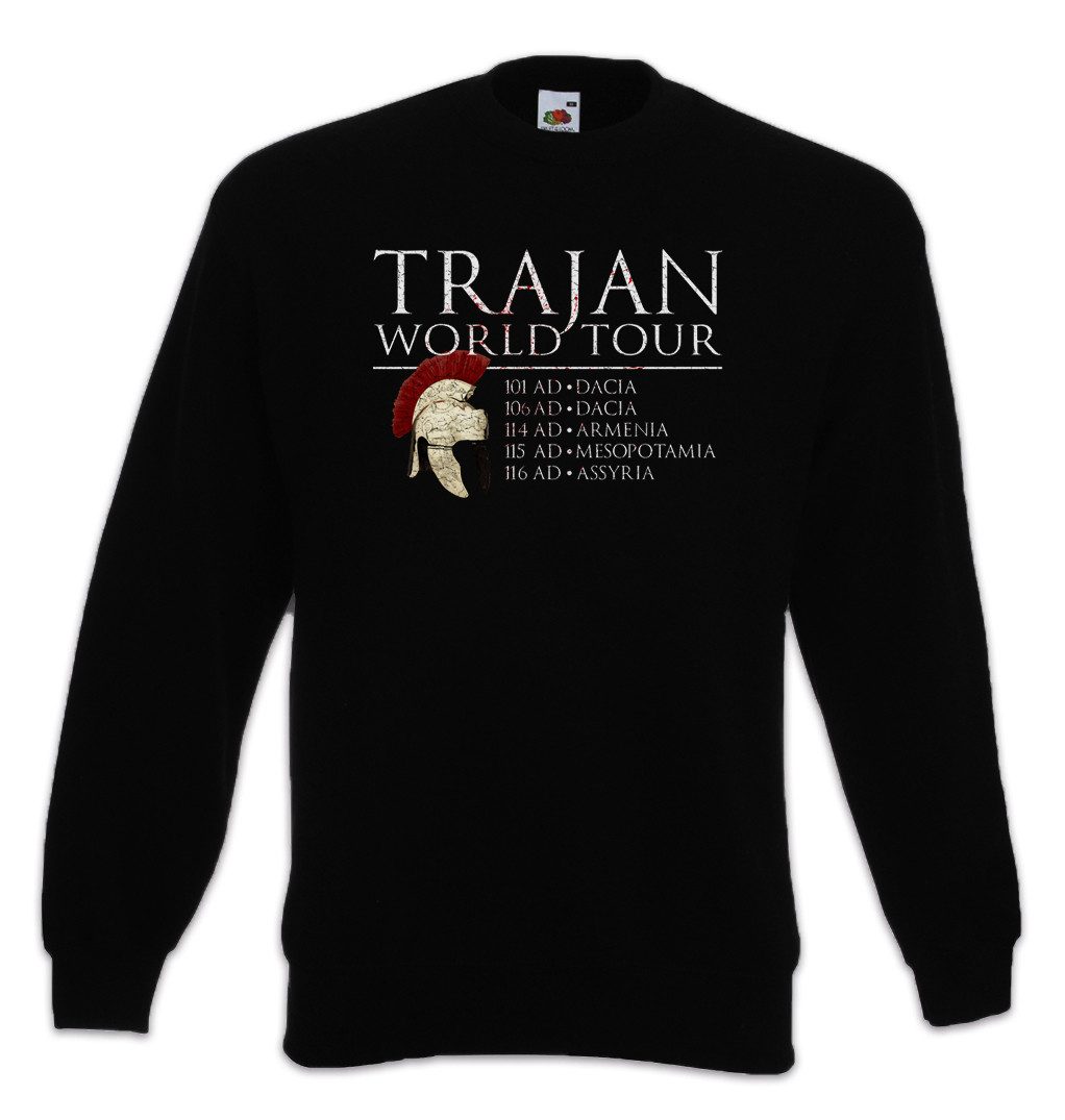 Sweatshirt Trajan World Tour Sweatshirt Fun Princeps Kaiser Rom Roma Rome Roman